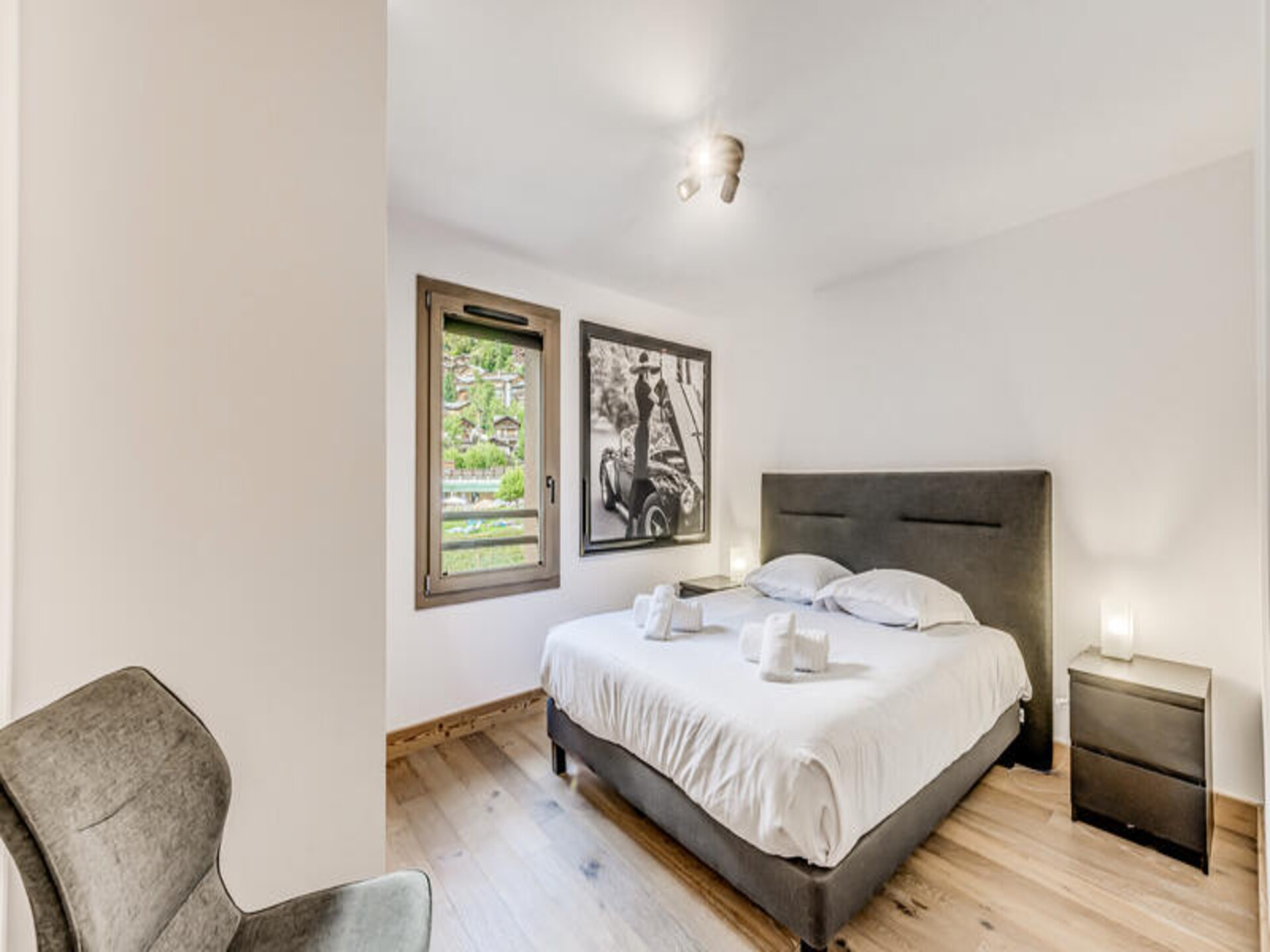 Ruim appartement voor 8 personen met panoramisch uitzicht op de Vanoise - foto 24