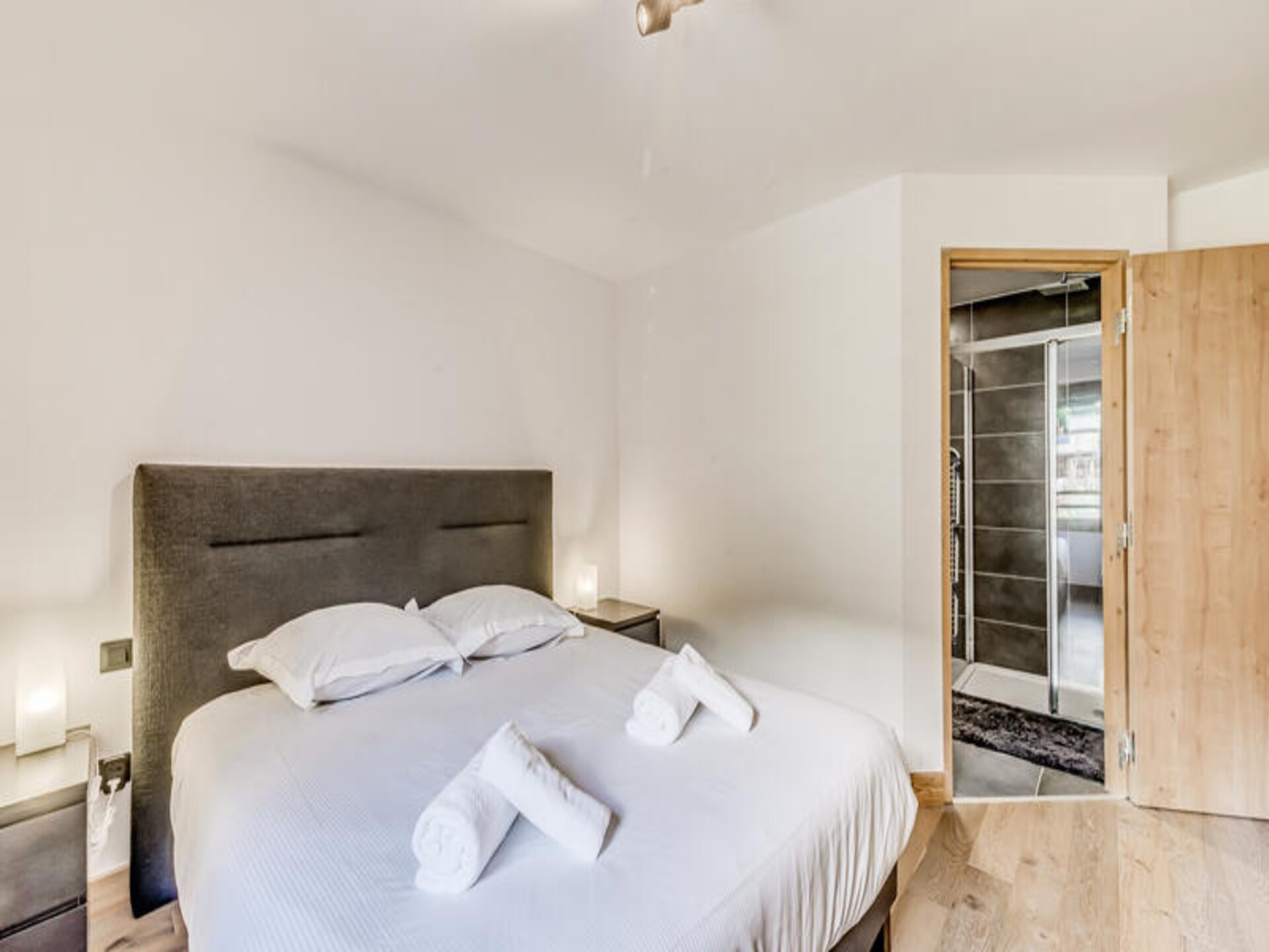 Ruim appartement voor 8 personen met panoramisch uitzicht op de Vanoise - foto 26