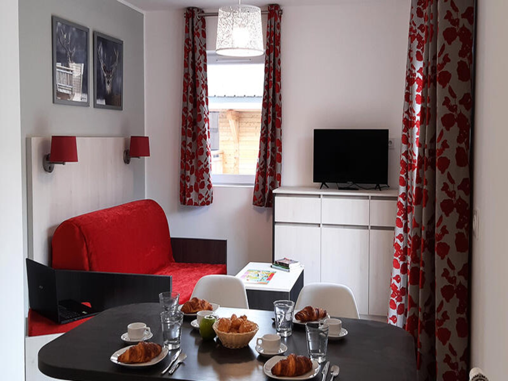 Appartement 6 pers. in Combloux met zwembad, sauna & uitzicht op de Mont Blanc - foto 7
