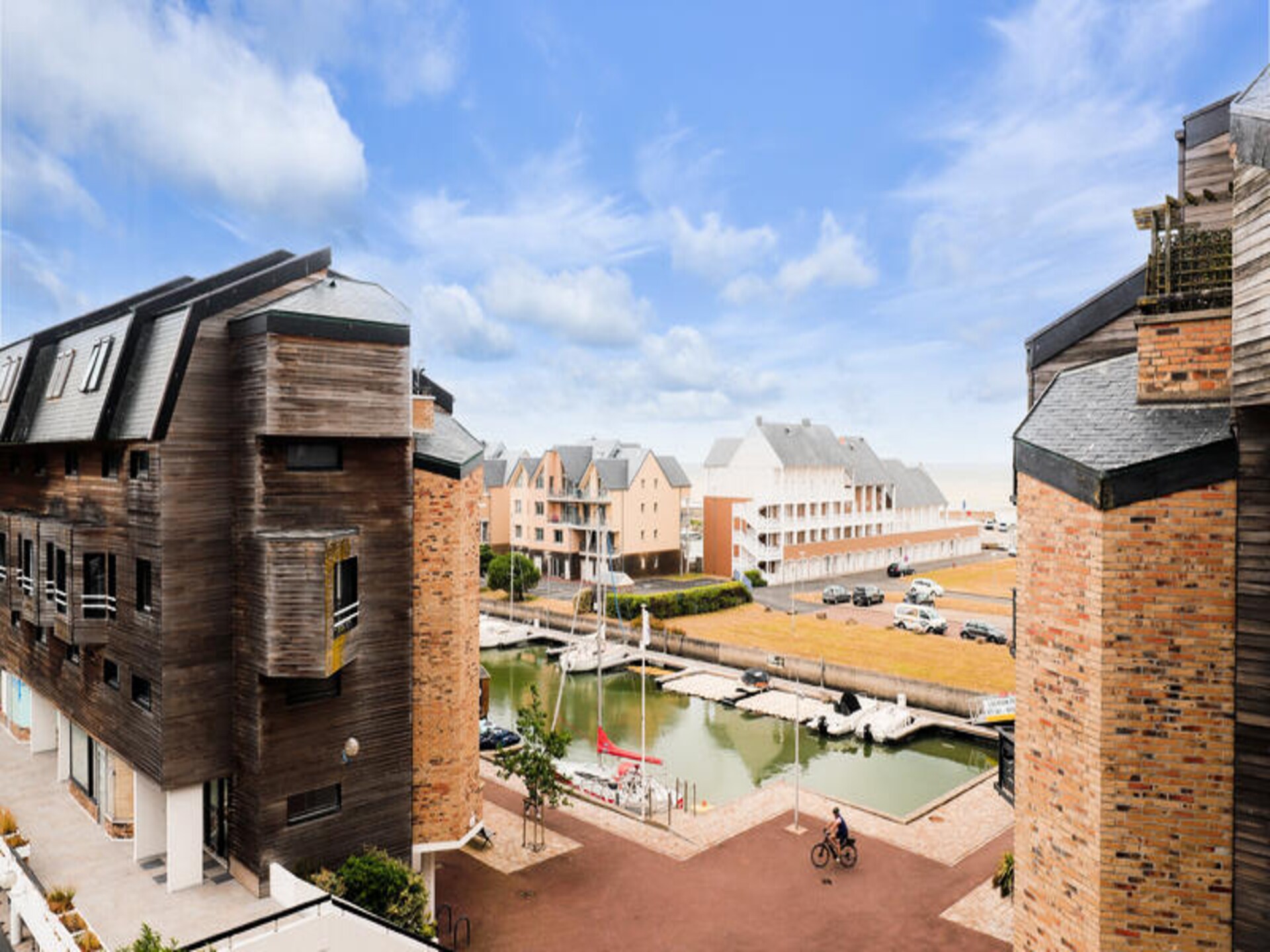 Licht appartement in Port Deauville, 500m van strand en centrum - foto 4