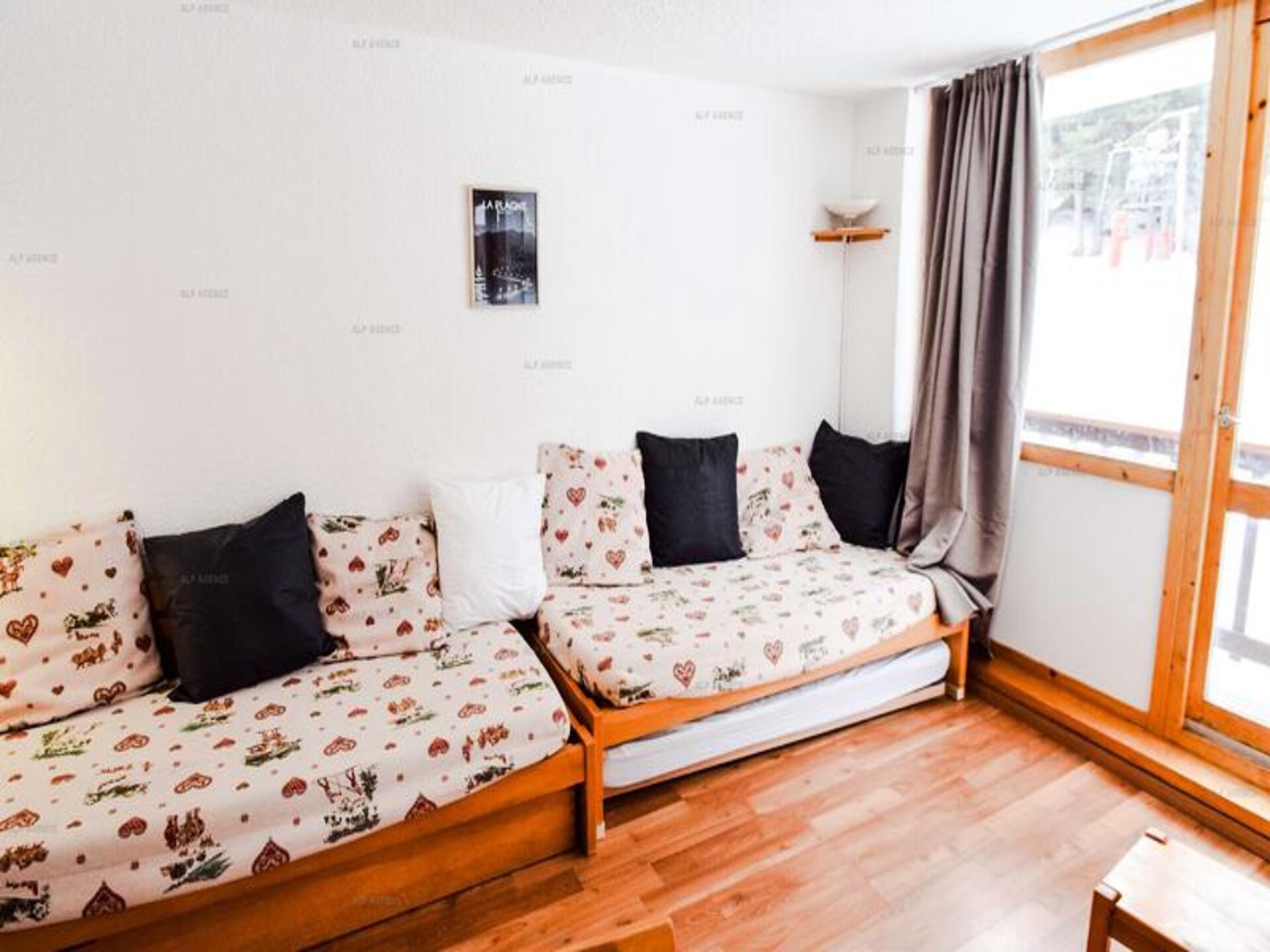 Knus appartement voor 5 aan de voet van de piste in La Plagne - foto 3