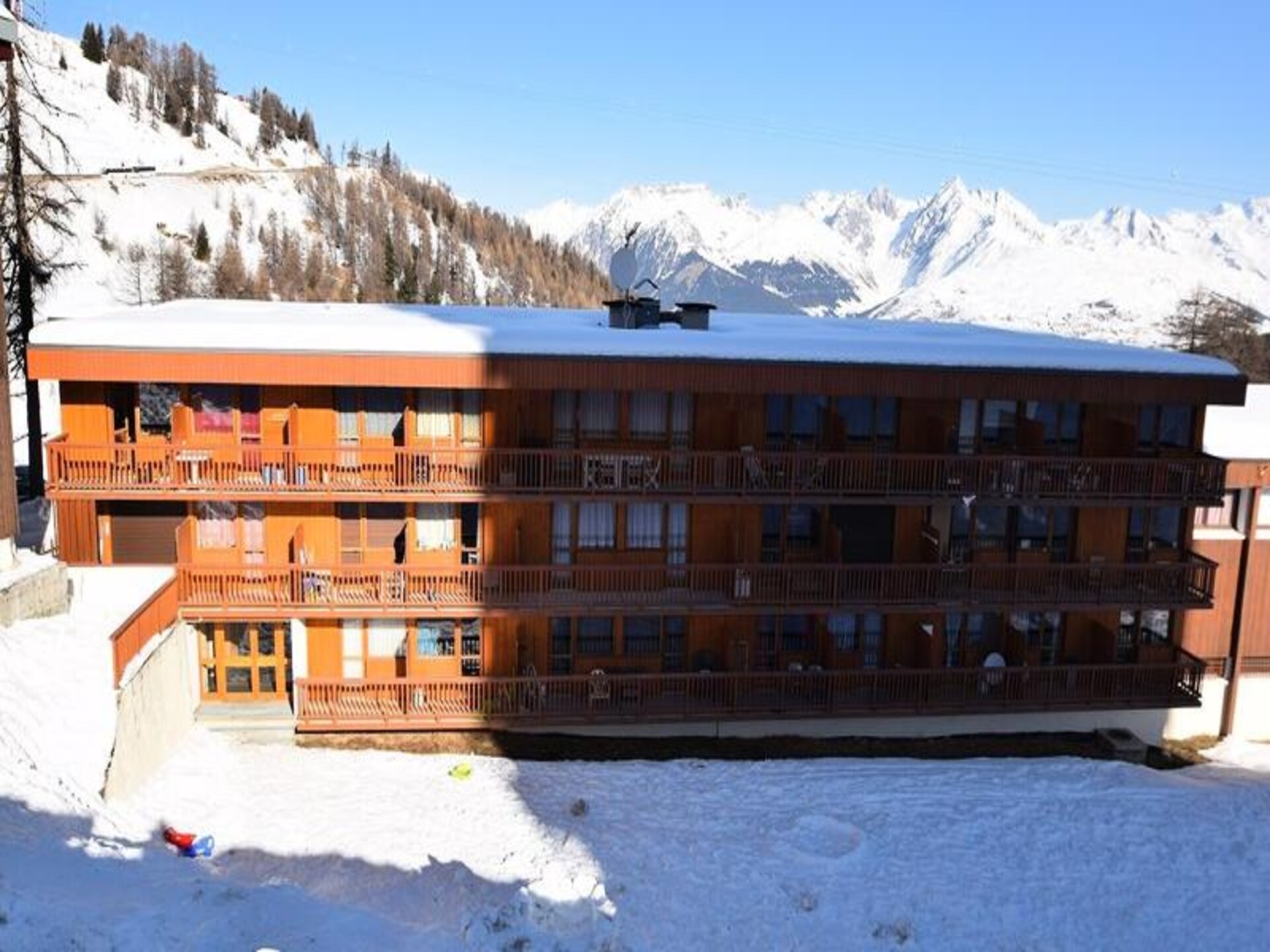 Résidence Les Arolles: Gerenoveerd appartement in hartje La Plagne, 200m van de pistes - foto 12