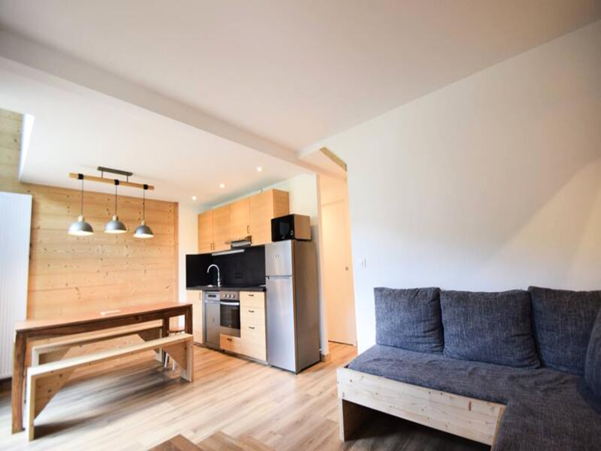 Duplexappartement direct aan de piste in La Plagne voor 9 personen - foto 4
