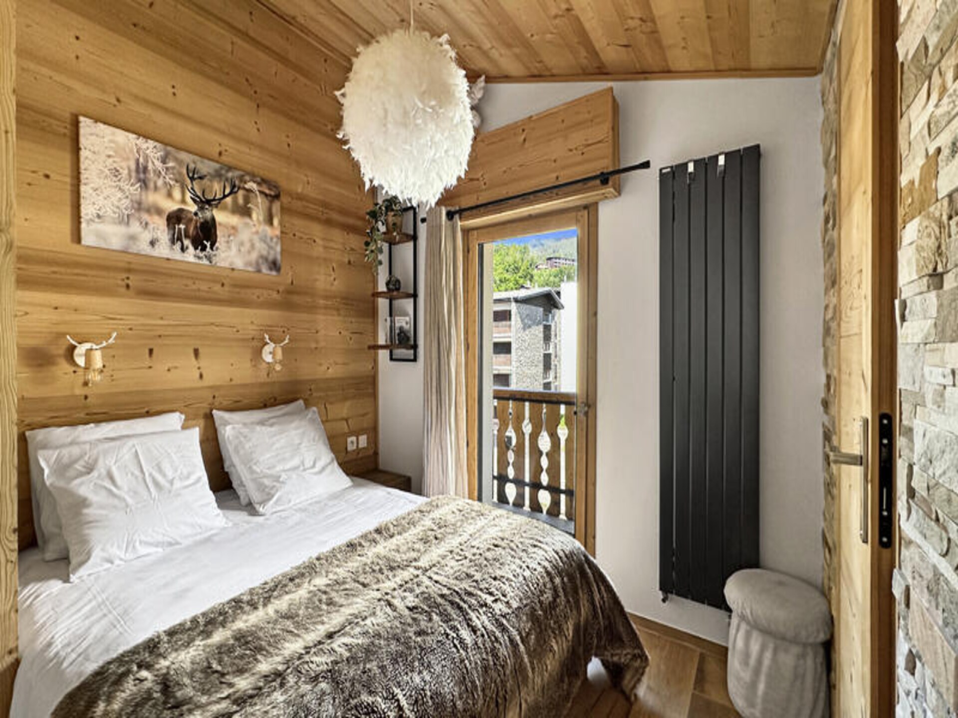 Licht appartement in het hart van Les Carroz, vlakbij de piste - foto 5