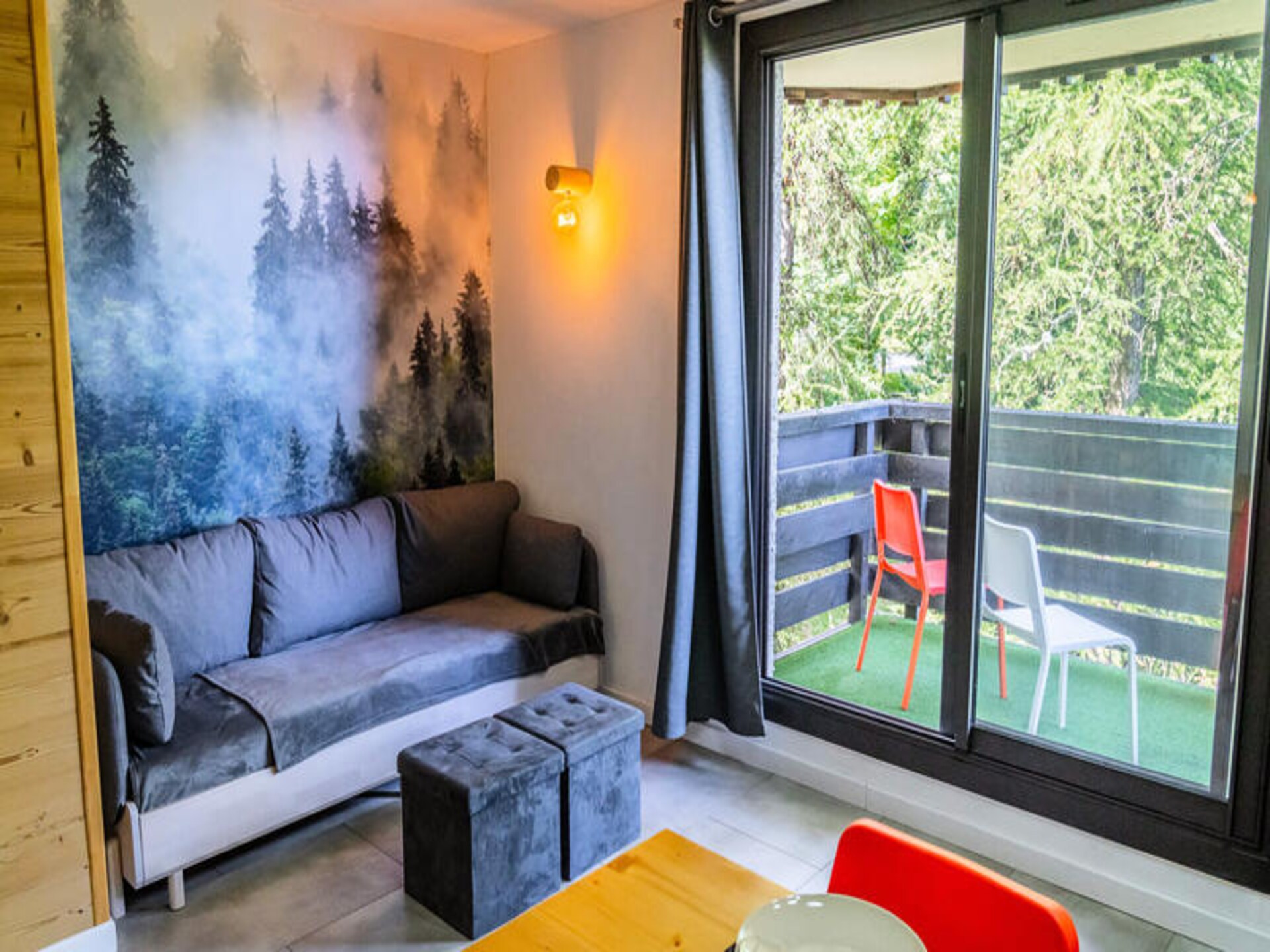 Studio 6p met balkon en uitzicht op de Embrun-vallei in Les Orres 1650 - foto 3