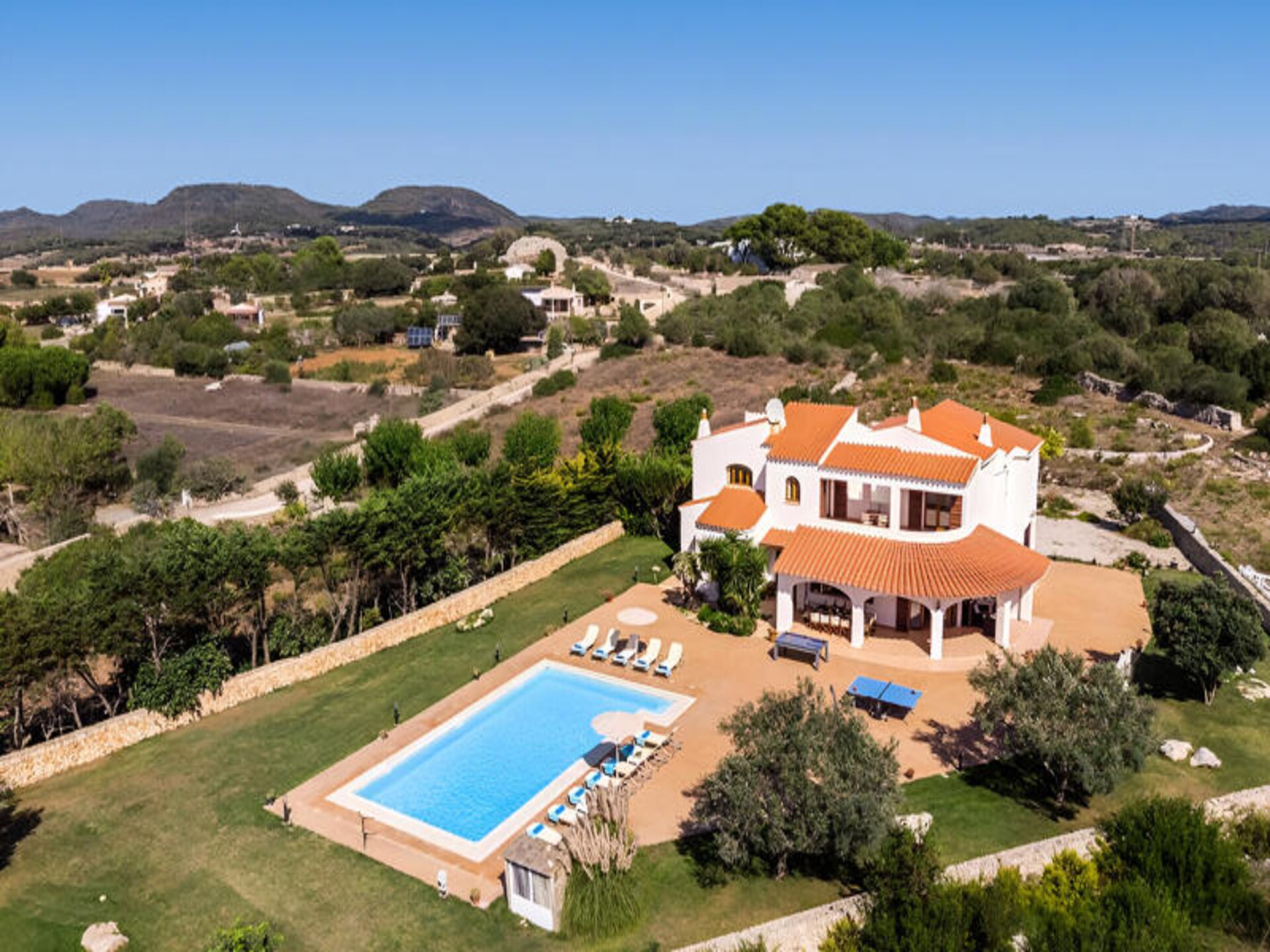 Ruime villa voor 12 personen met tuin bij Cala Galdana, Menorca - foto 11