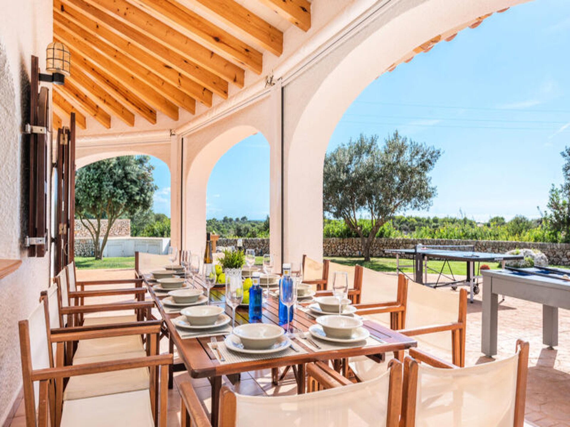 Ruime villa voor 12 personen met tuin bij Cala Galdana, Menorca - foto 33