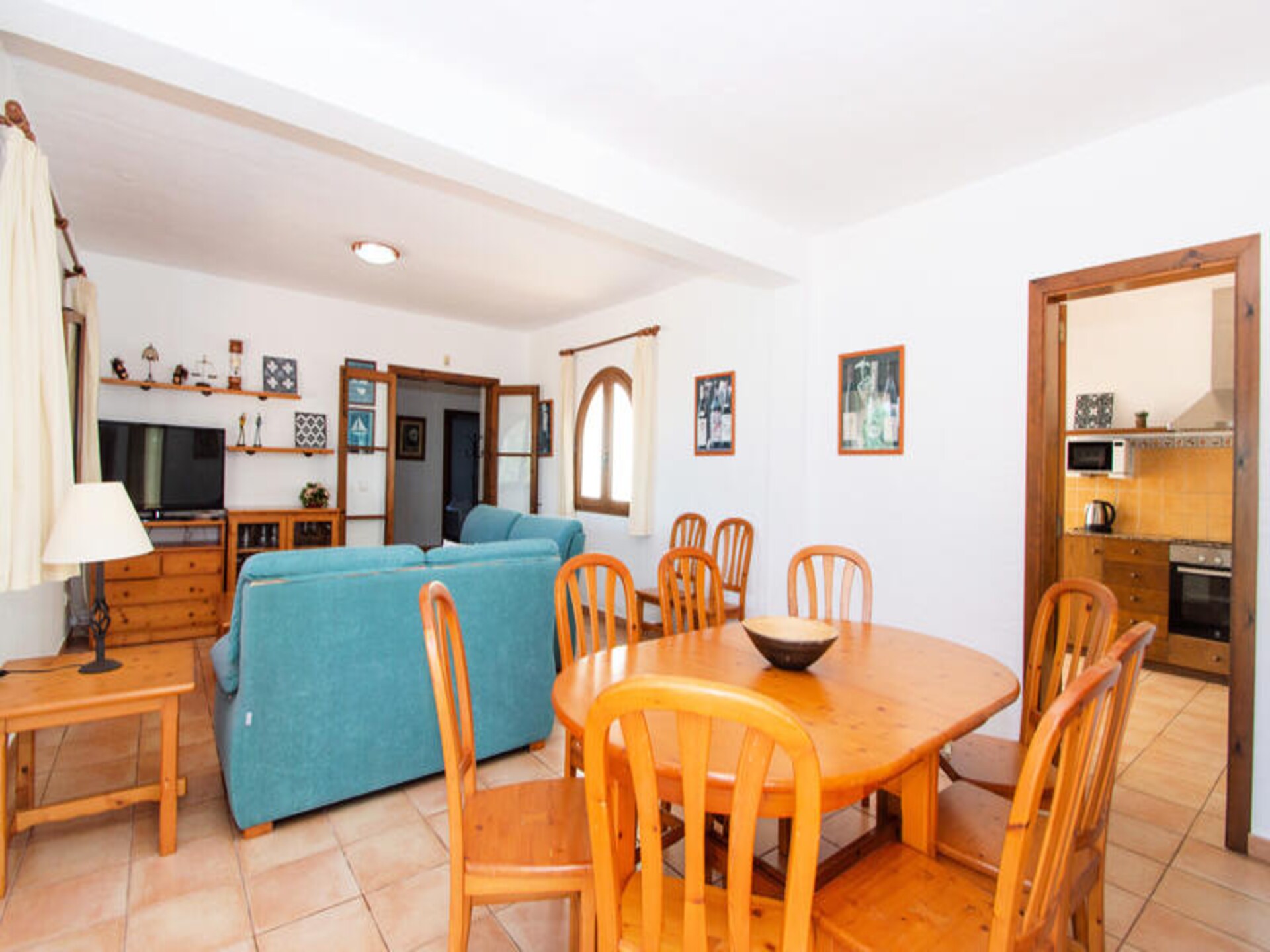 Ruime villa voor 12 personen met tuin bij Cala Galdana, Menorca - foto 37