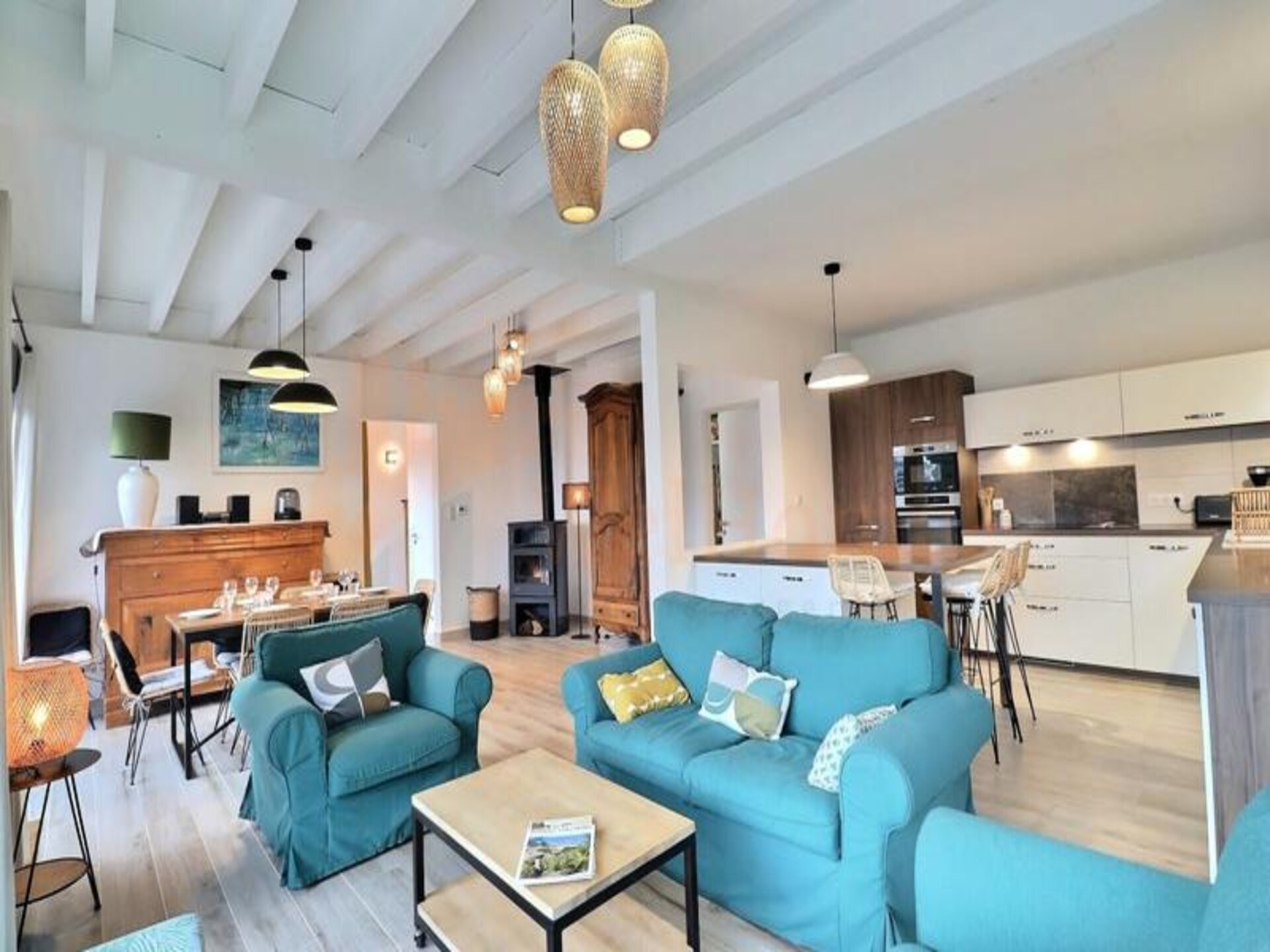 Ruime houten villa met zoutwaterzwembad en panoramisch uitzicht bij Aix-en-Provence - foto 4