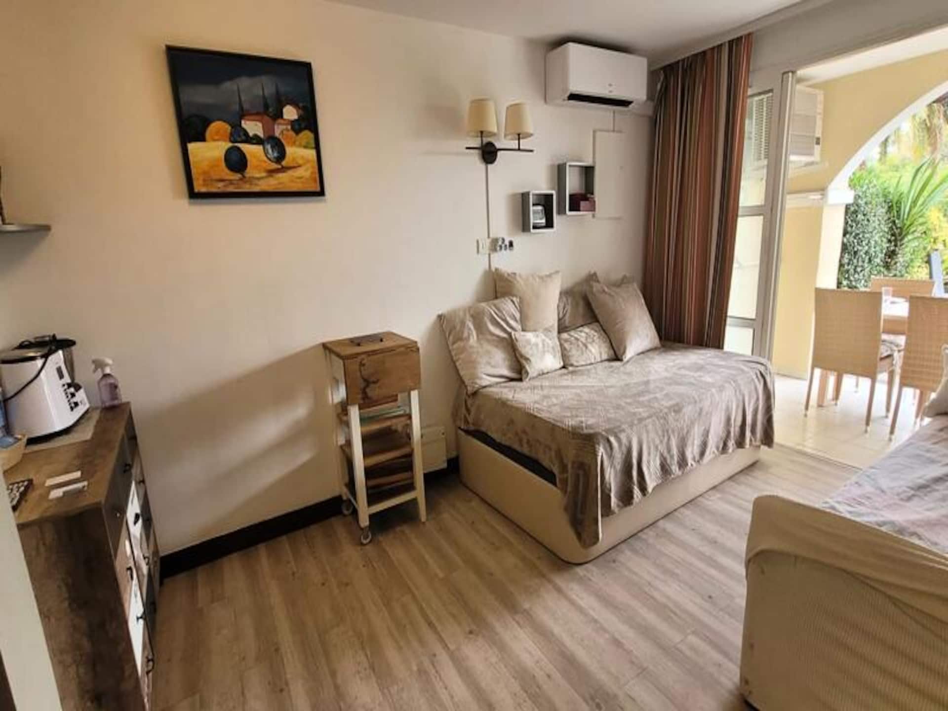 2-kamer appartement met zeezicht, tuin en zwembad in Cap Esterel, Agay - foto 28