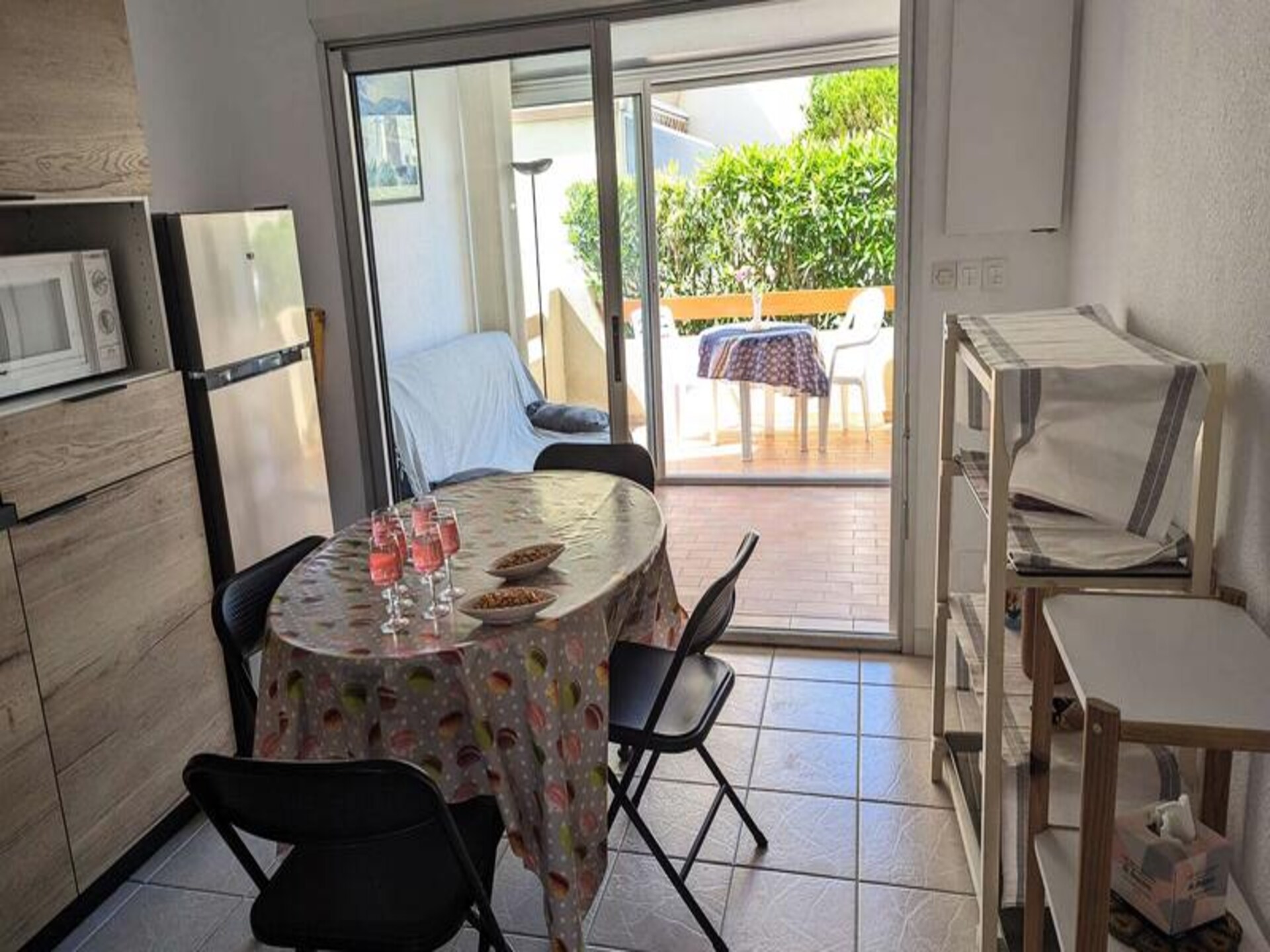 Knus appartement op de begane grond met zwembad nabij de kust in Marseillan - foto 7