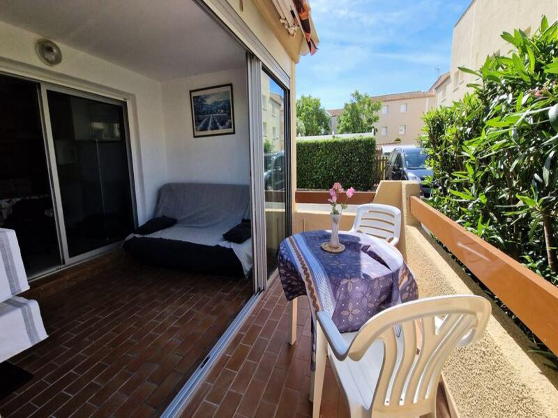 Knus appartement op de begane grond met zwembad nabij de kust in Marseillan - foto 10