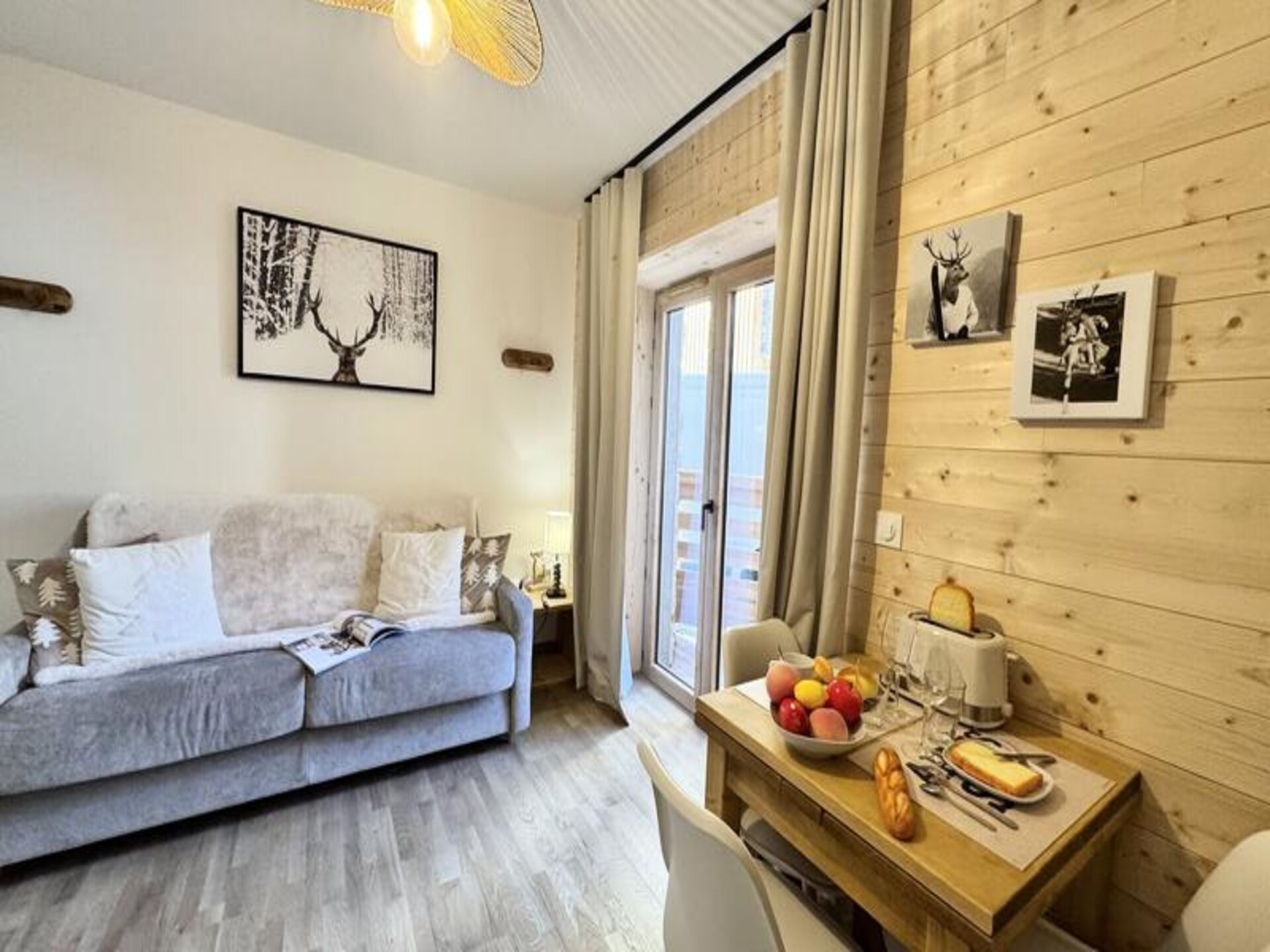 Studio-appartement op de begane grond in Vars Les Claux, 200m van de piste - foto 4