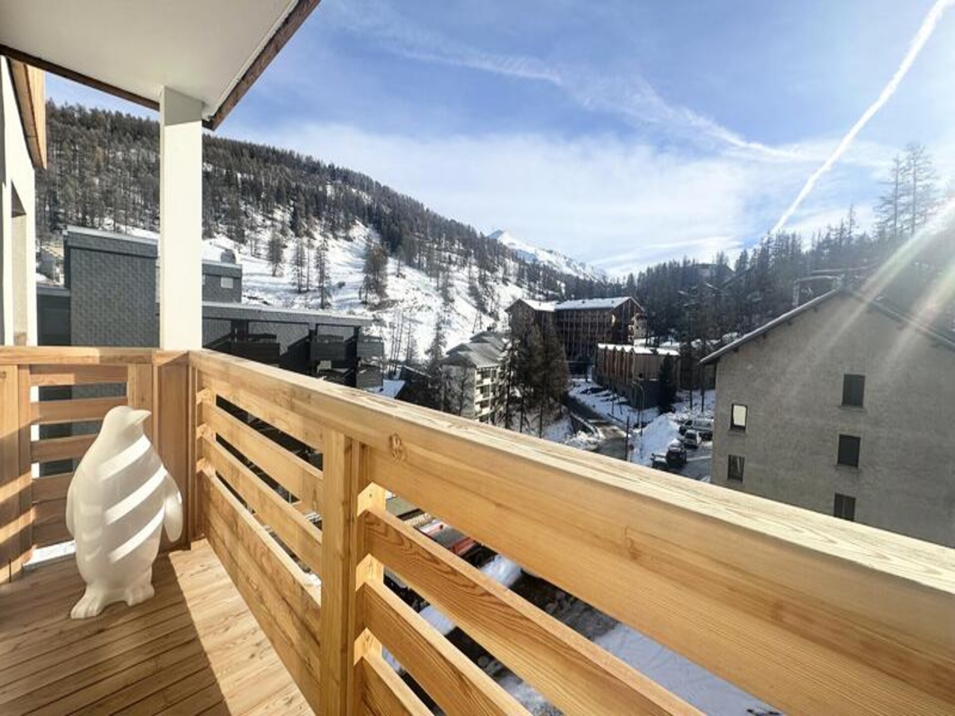 Appartement op 200m van de piste in Vars Les Claux met terras - foto 12