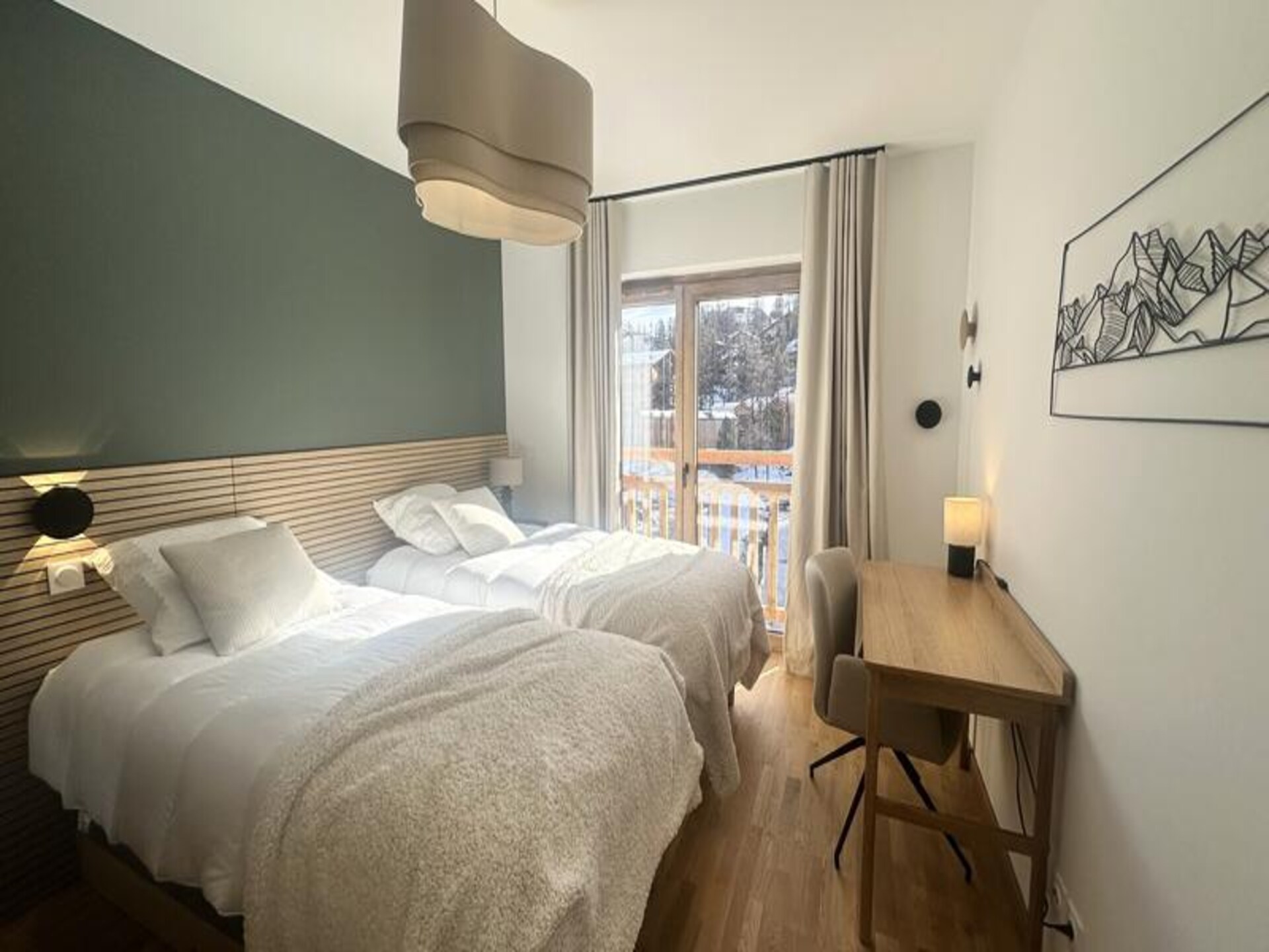 Appartement op 200m van de piste in Vars Les Claux met terras - foto 13