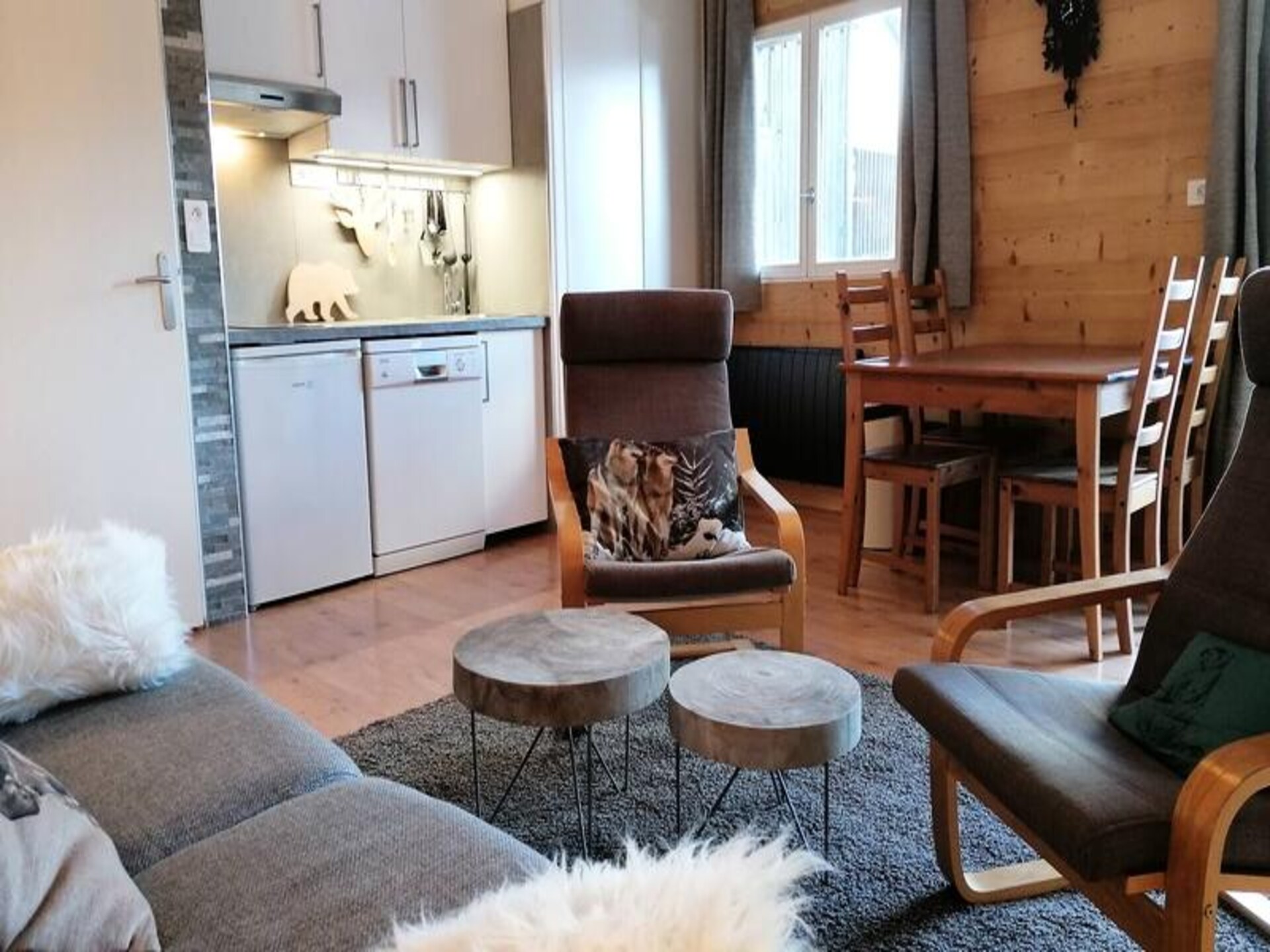Studio Pra-Loup 1500 met balkon en uitzicht op de Suikerbroodberg - foto 2