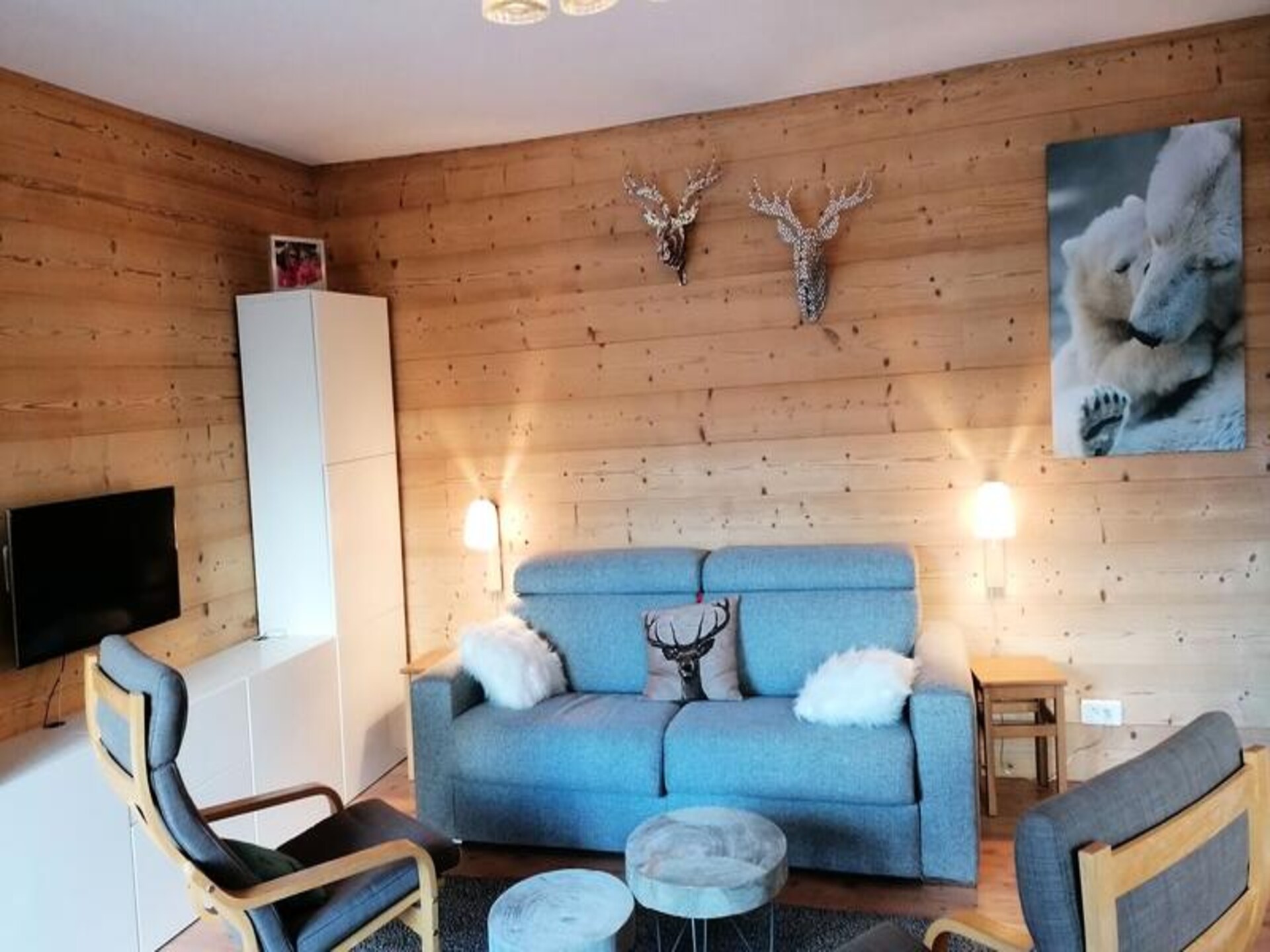 Studio Pra-Loup 1500 met balkon en uitzicht op de Suikerbroodberg - foto 3