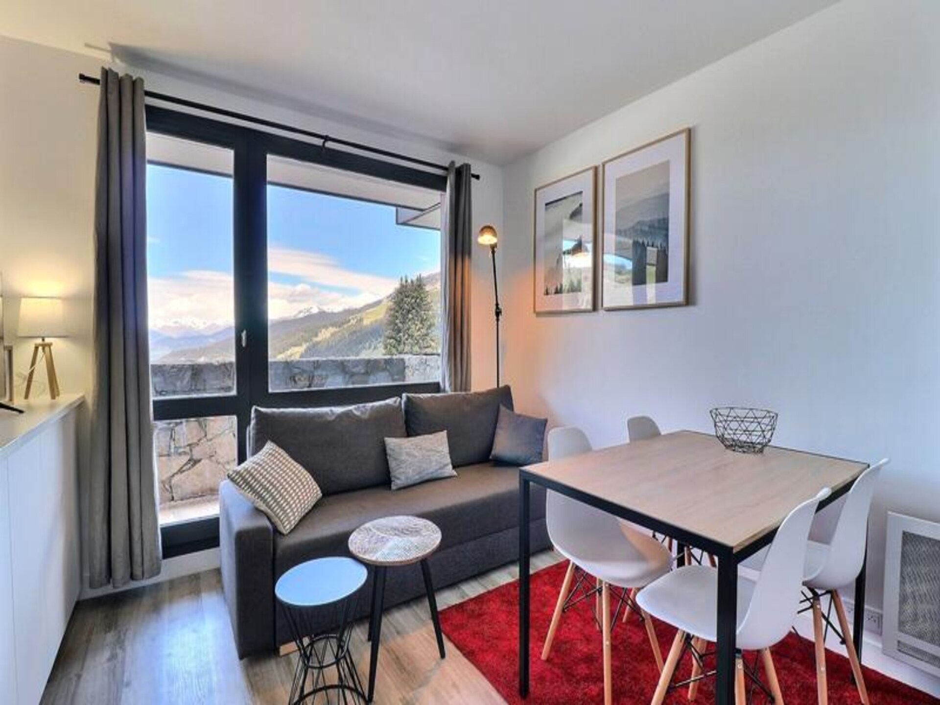 Appartement aan de piste in Les Allues met balkon en uitzicht op de bergen - foto 8