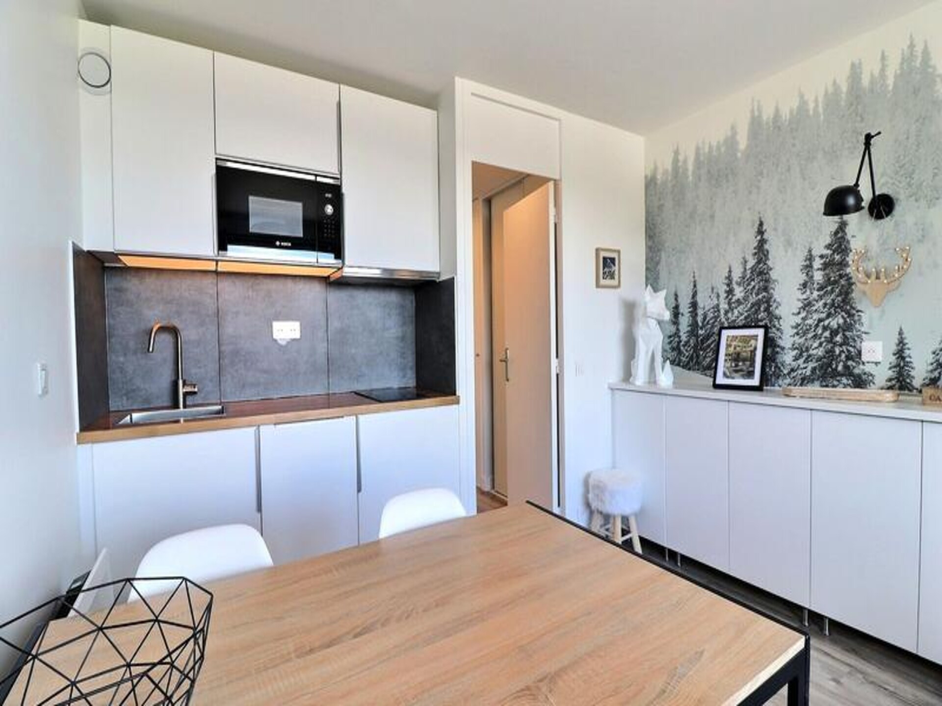 Appartement aan de piste in Les Allues met balkon en uitzicht op de bergen - foto 11