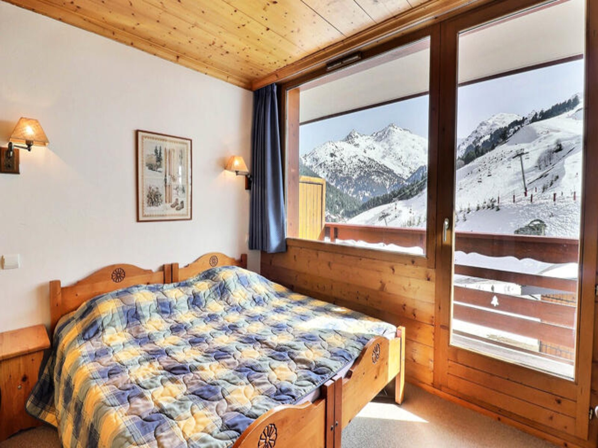 Ski-in, ski-out appartement met balkon op het zuiden in Méribel-Mottaret - foto 7