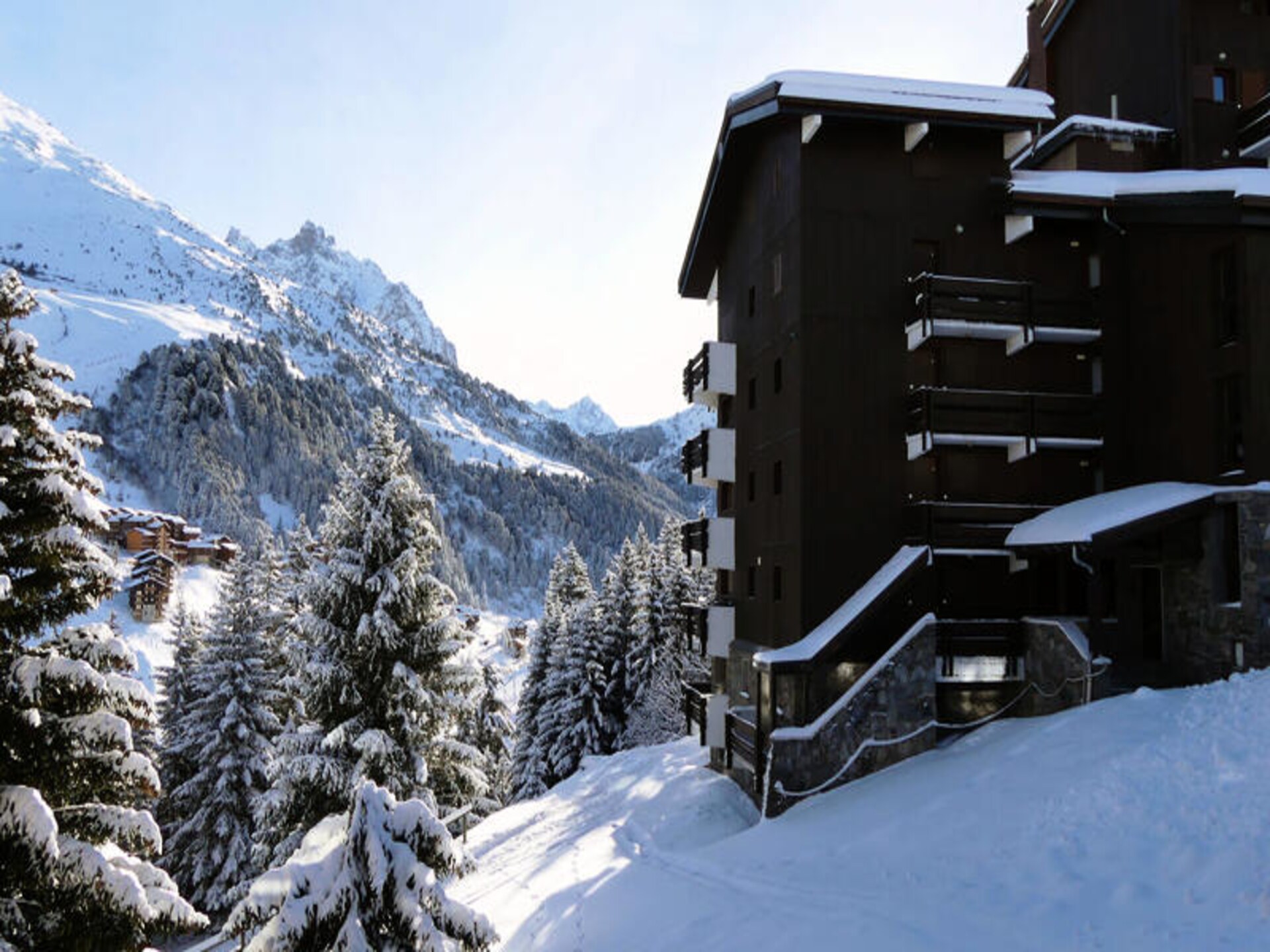 Appartement 6p in Les Allues met balkon, direct aan de piste van Méribel-Mottaret - foto 16