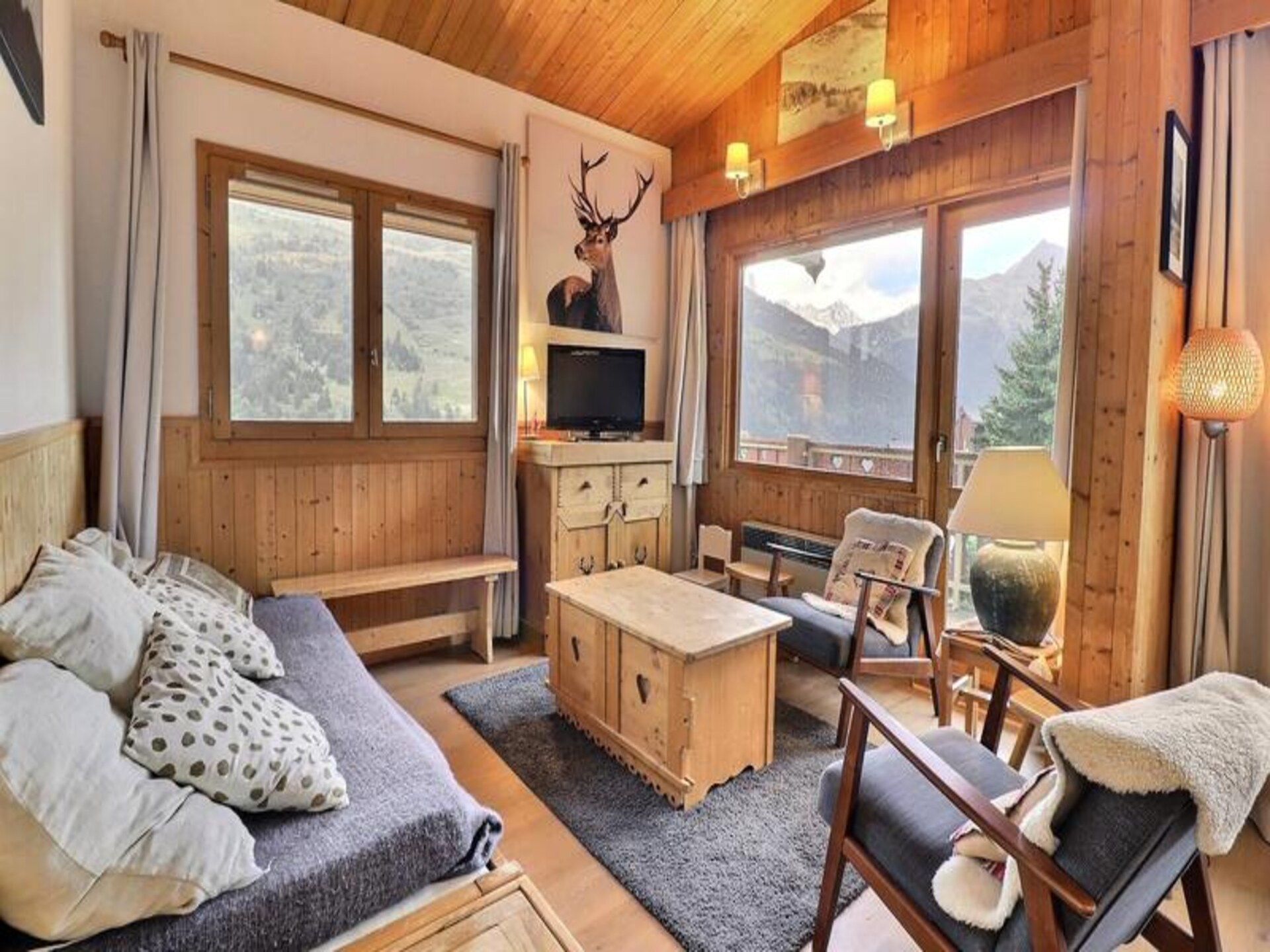 Appartement Vanoise: 100m van de piste met panoramisch balkon op zuiden - foto 14