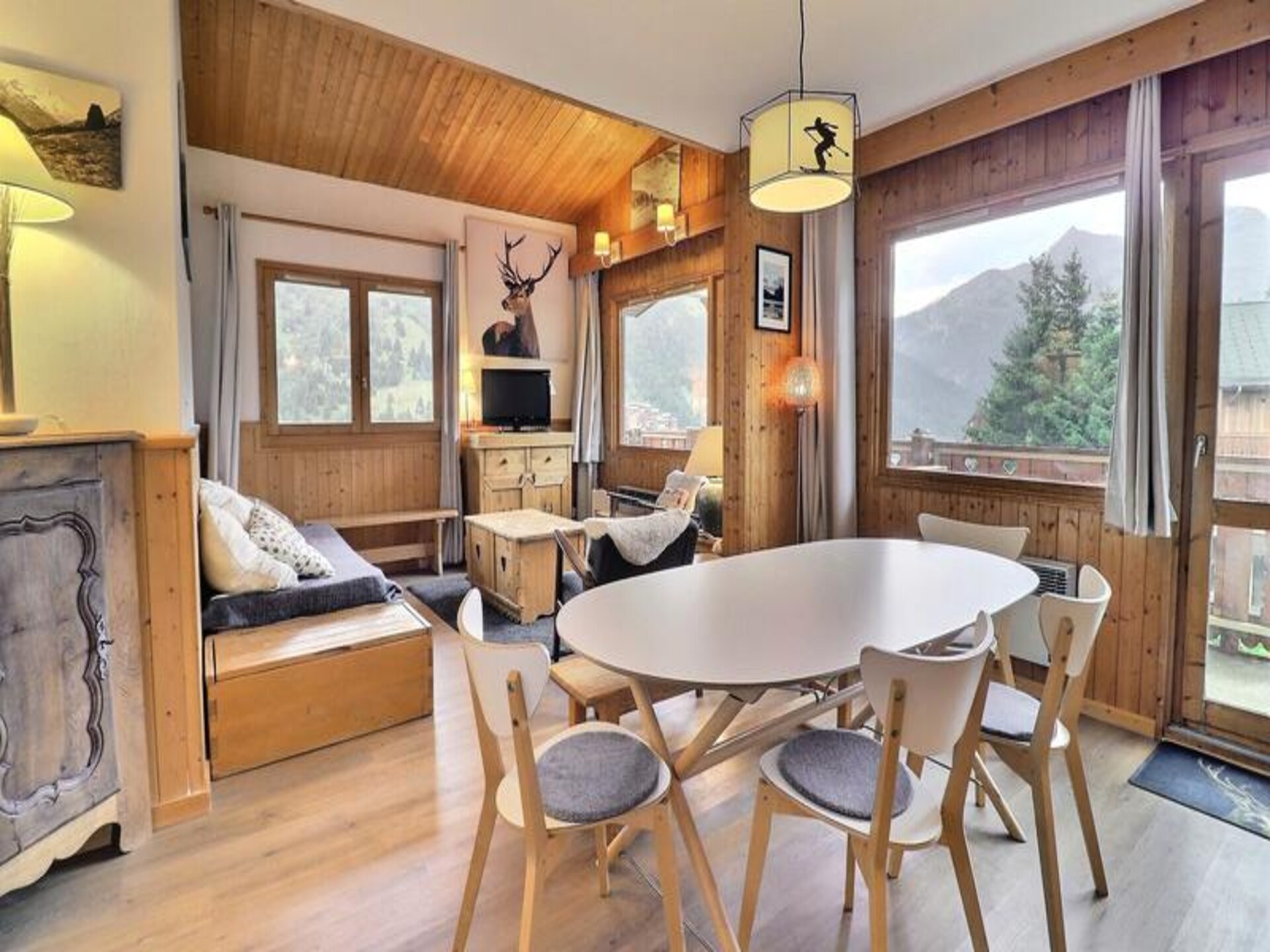 Appartement Vanoise: 100m van de piste met panoramisch balkon op zuiden - foto 15
