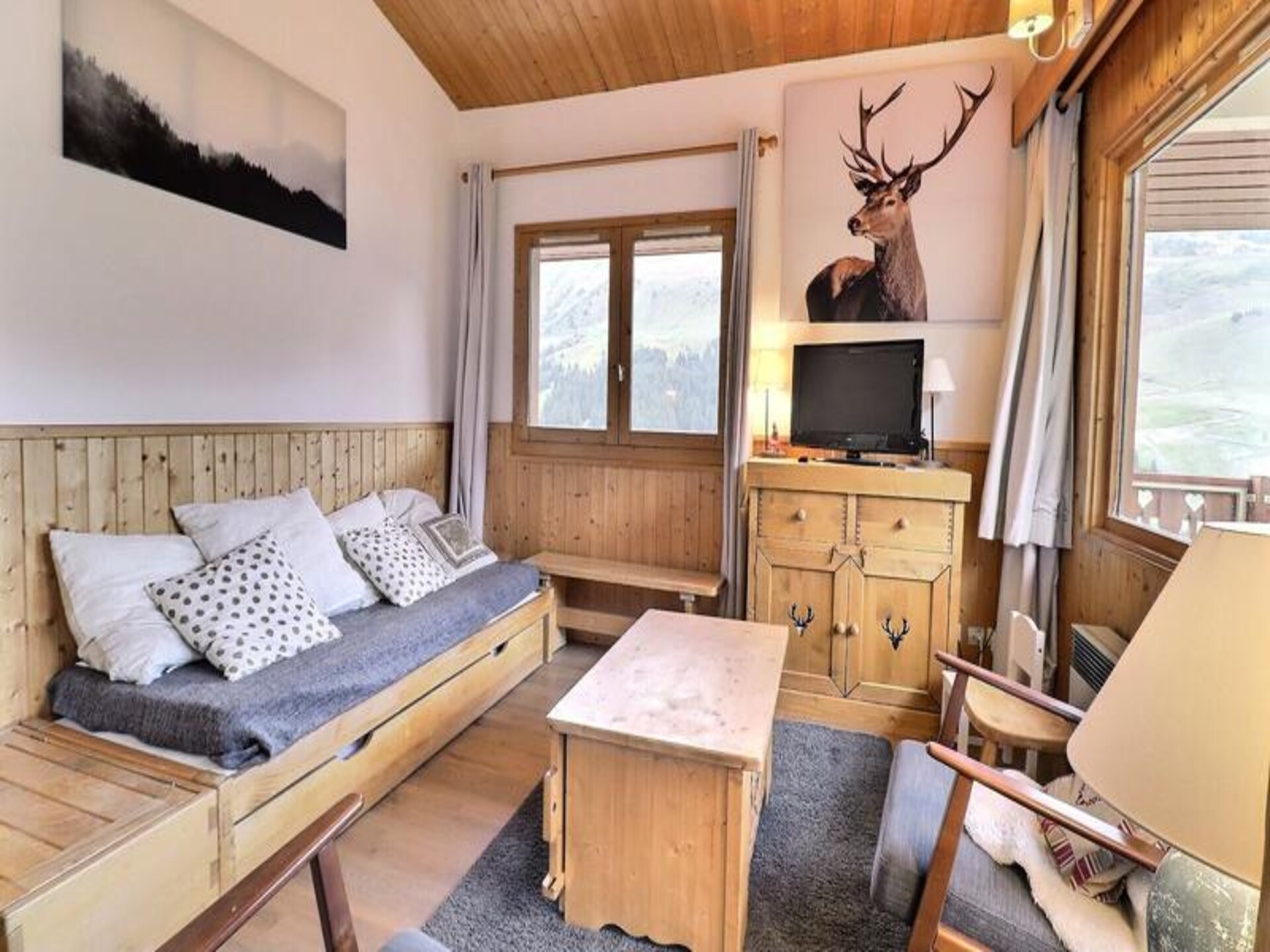 Appartement Vanoise: 100m van de piste met panoramisch balkon op zuiden - foto 23