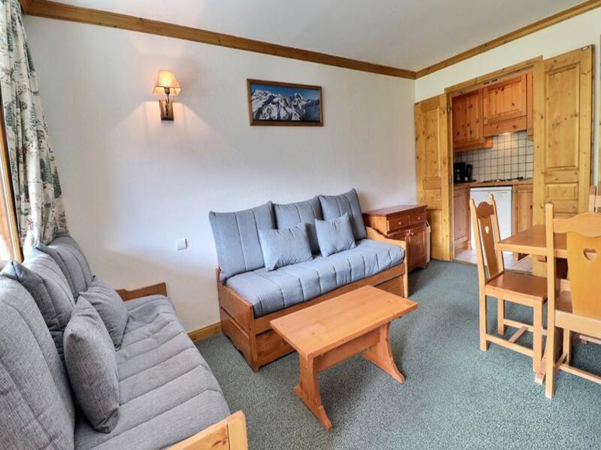 Appartement direct aan de piste in Méribel Mottaret voor 5 personen - foto 4