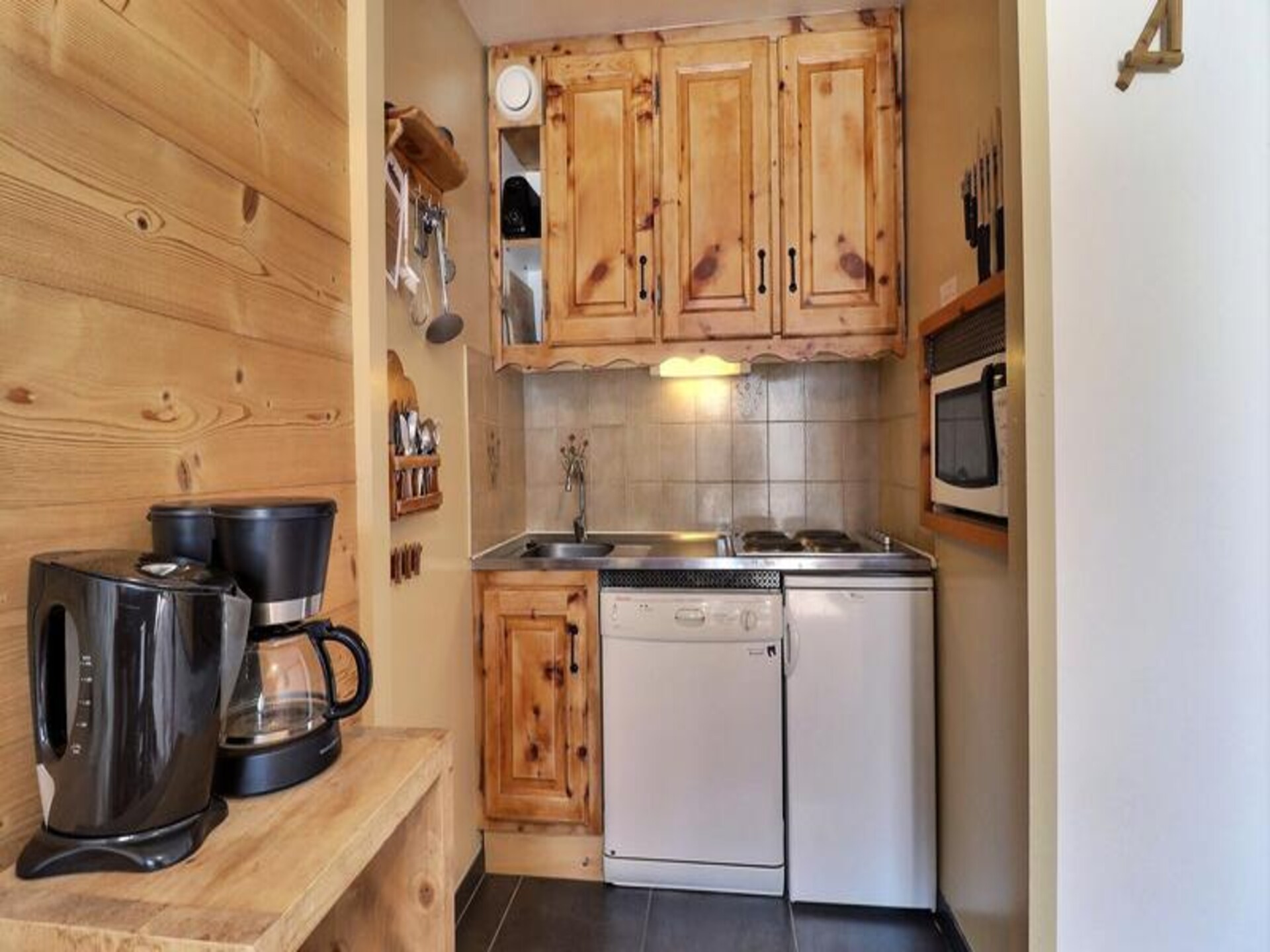 Appartement direct aan de piste met uitzicht op Mont Vallon - foto 14
