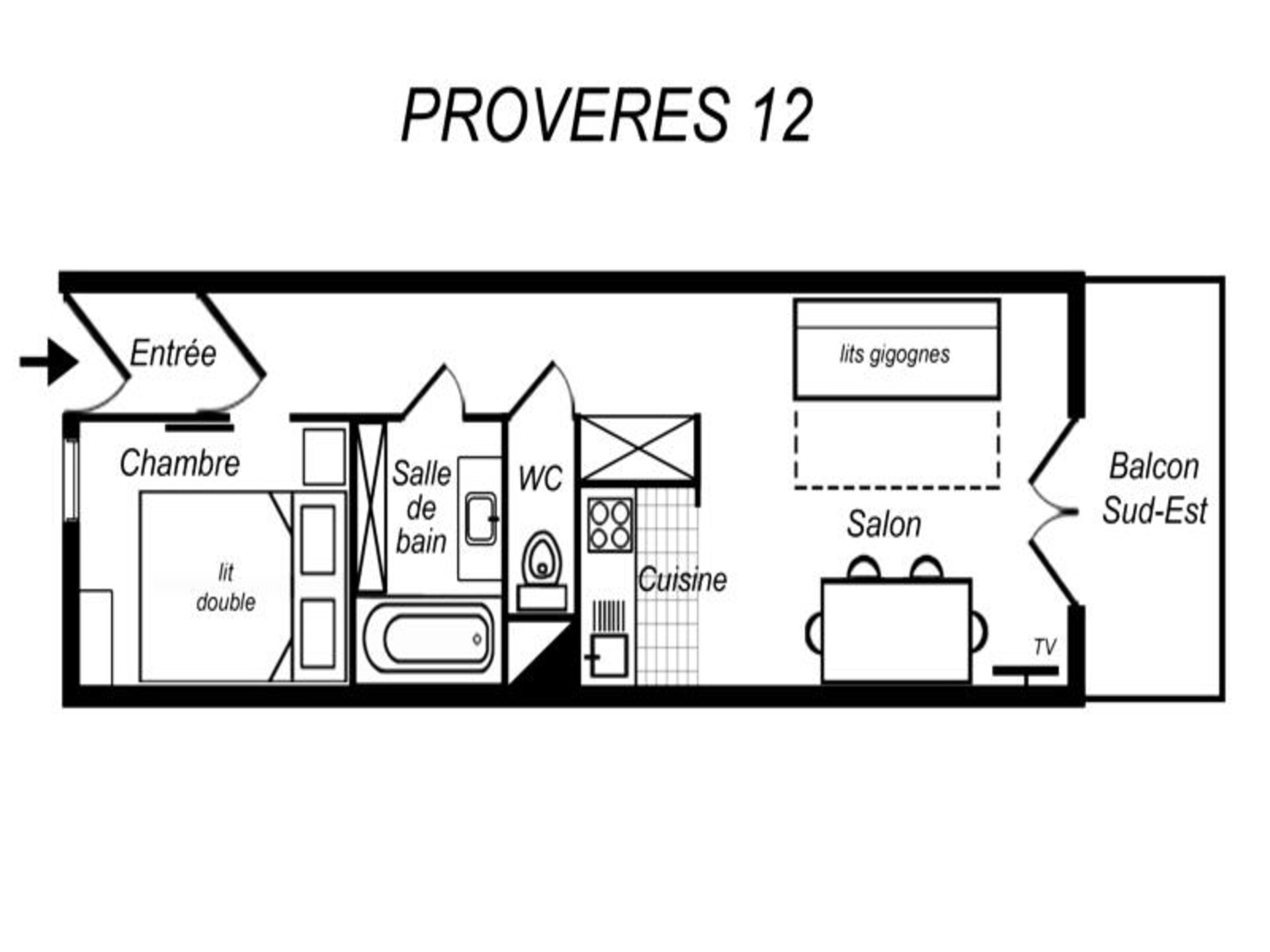 Appartement direct aan de piste met uitzicht op Mont Vallon - foto 19