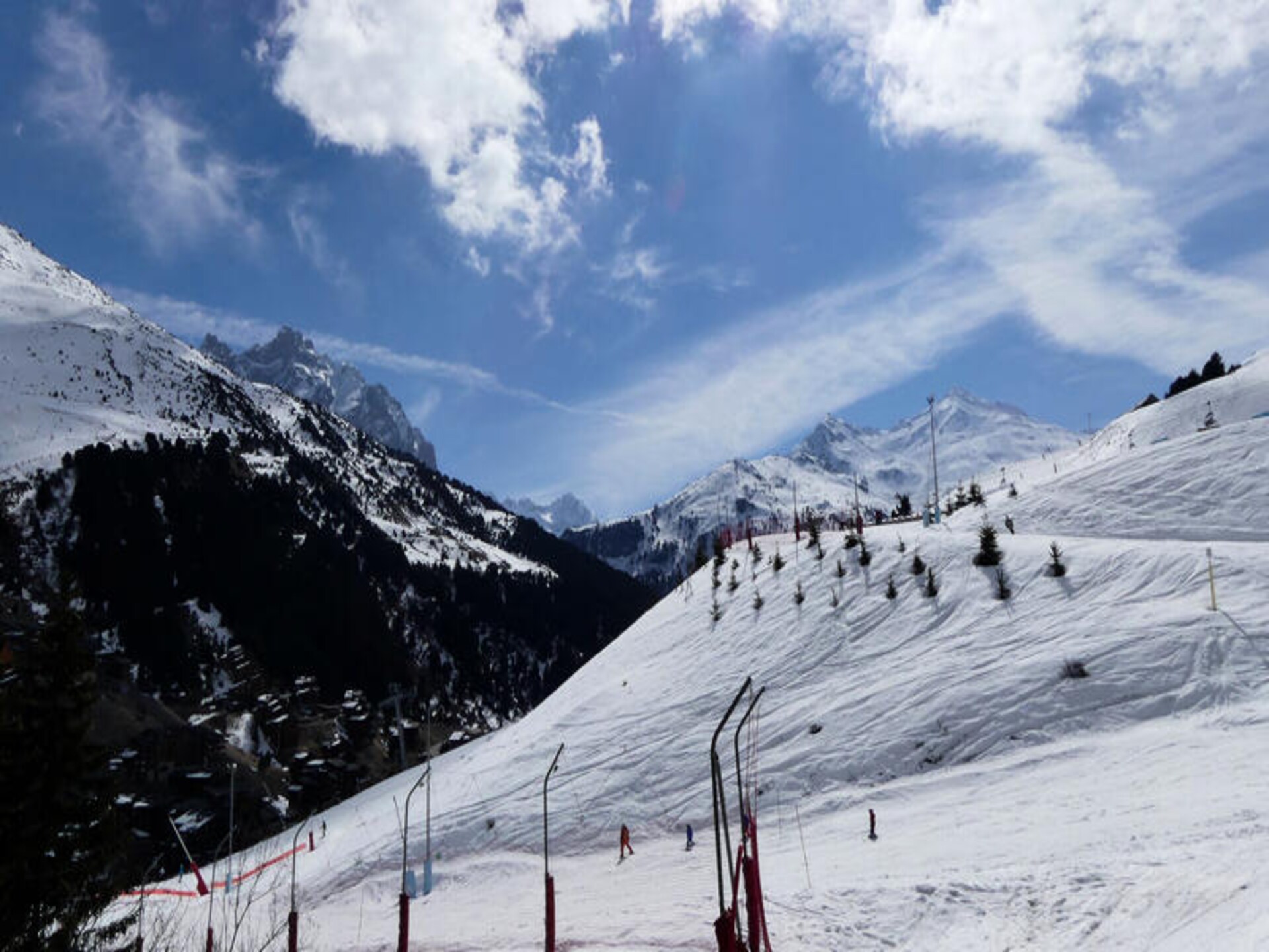 Appartement direct aan de piste met uitzicht op Mont Vallon - foto 20
