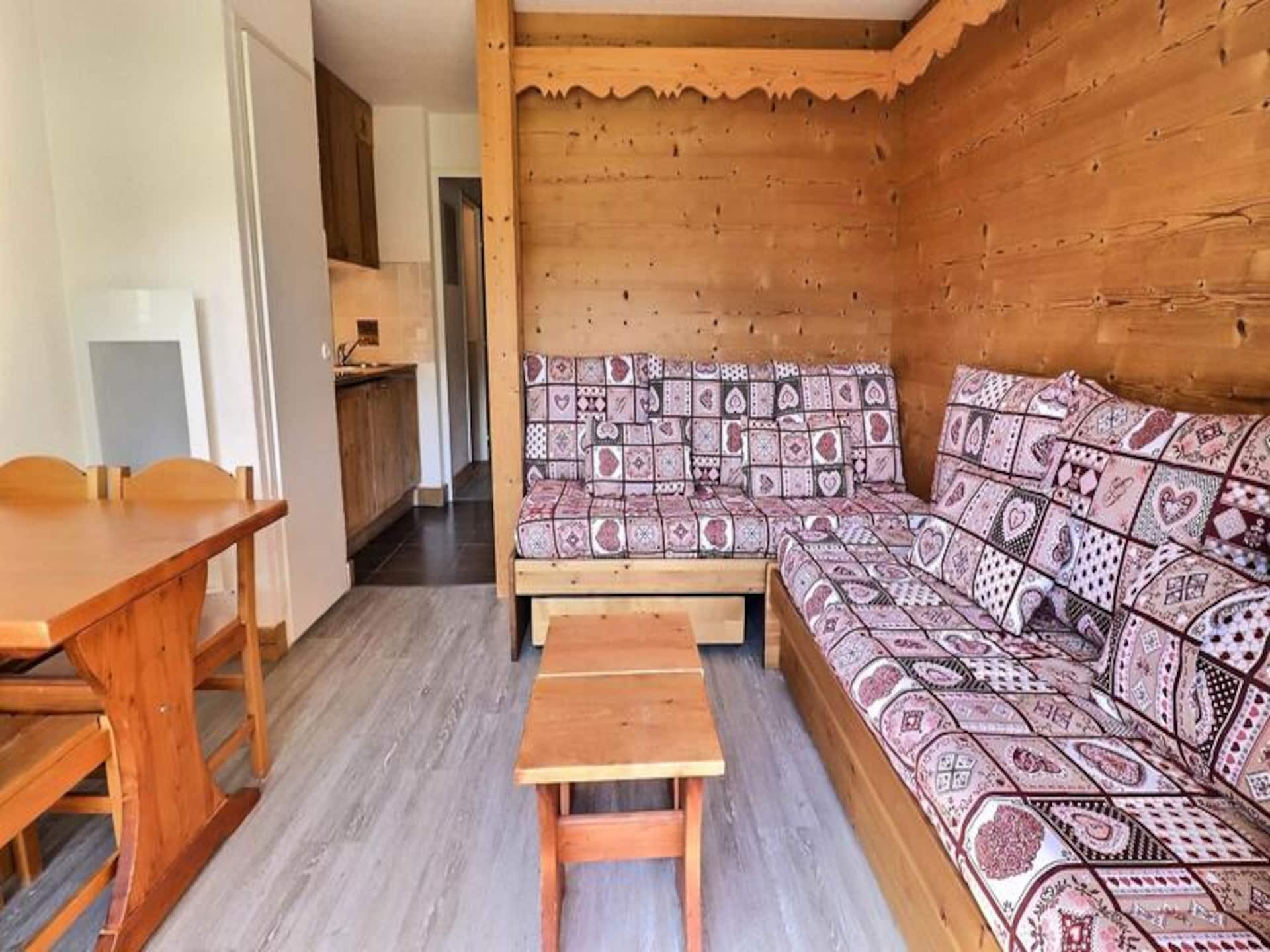 Knus appartement in Les Allues nabij de pistes van Méribel - foto 6