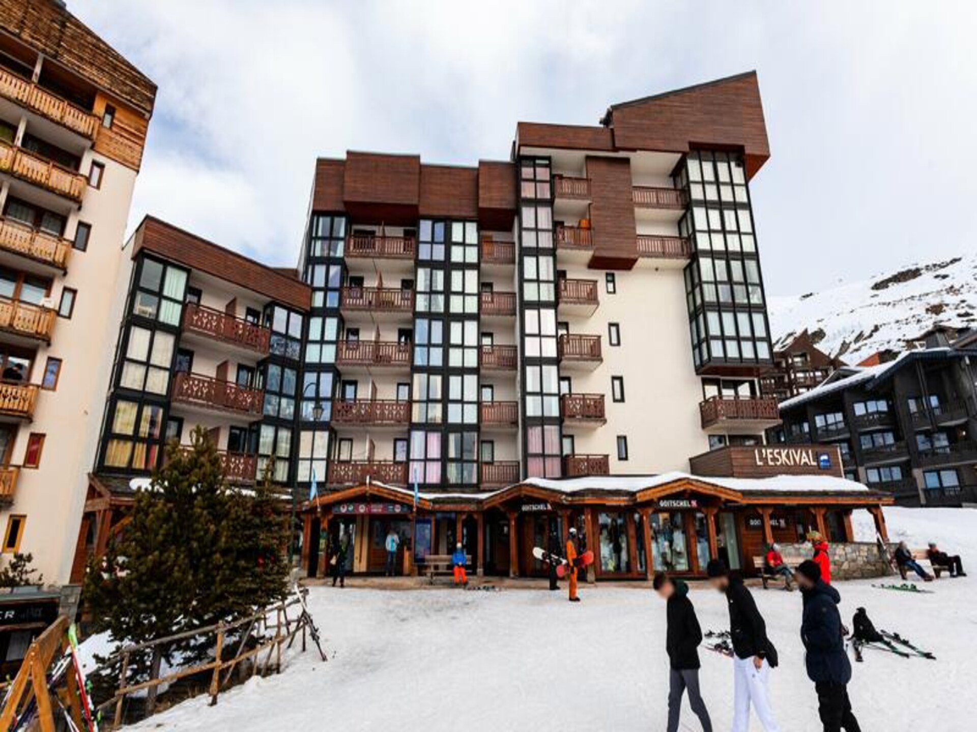 Appartement 4p in Val Thorens, direct aan de piste met zonnige veranda - foto 11