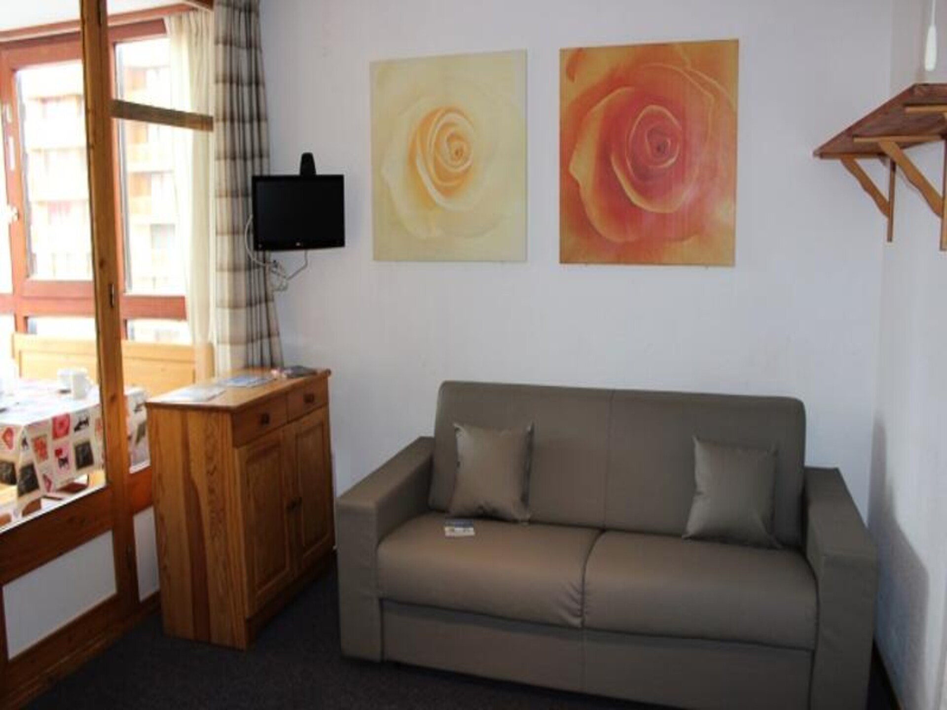 Appartement 4p in Val Thorens, direct aan de piste met zonnige veranda - foto 12