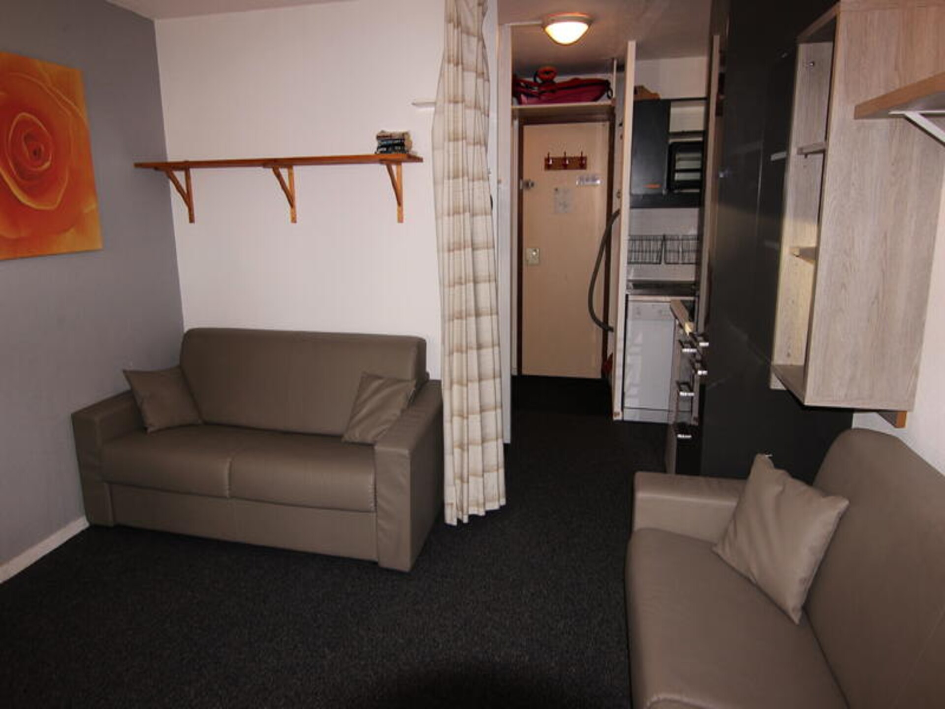 Appartement 4p in Val Thorens, direct aan de piste met zonnige veranda - foto 15