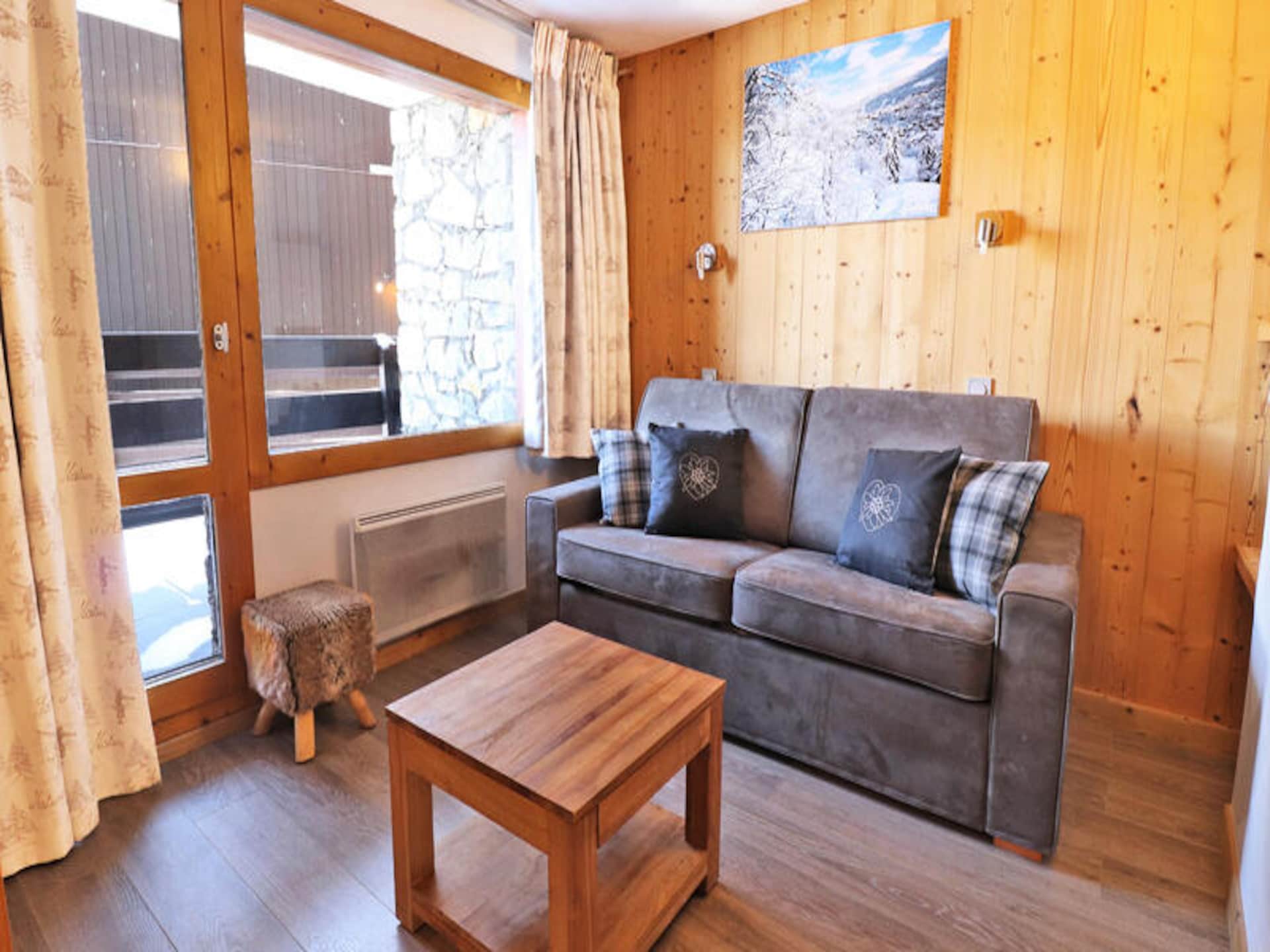 Studio aan de piste in Les Allues met balkon op het oosten - foto 15