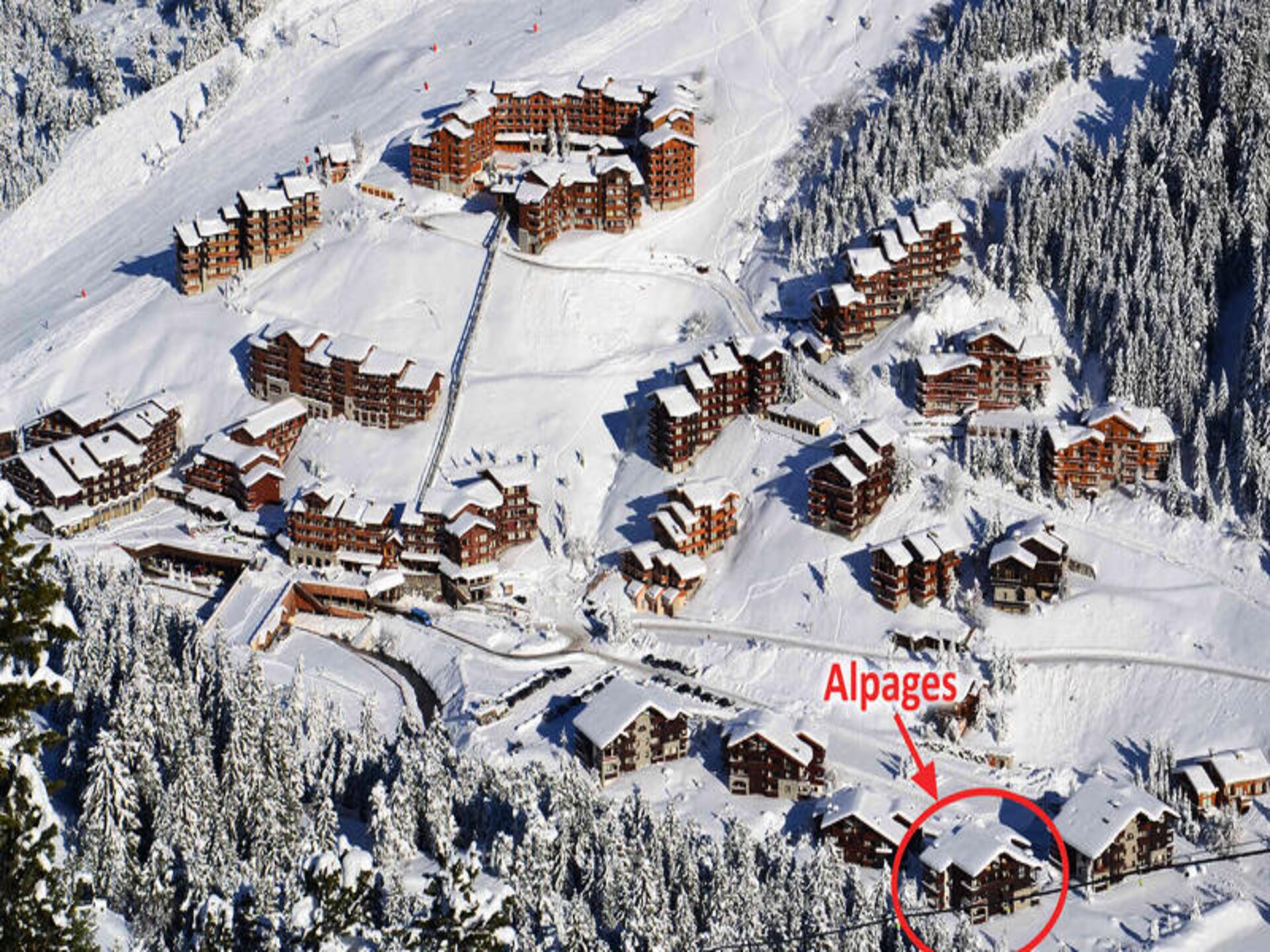 Appartement 6 pers. in Méribel-Mottaret, op 5 min. loopafstand van de piste - foto 2