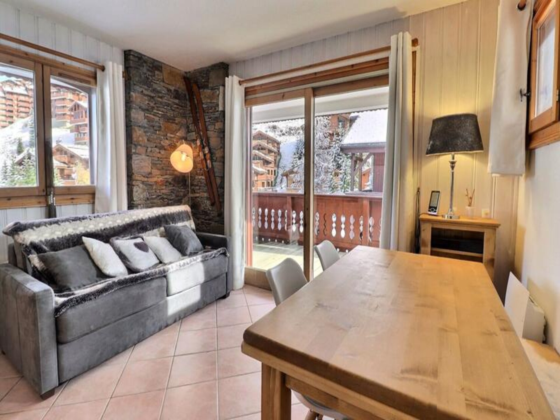 Appartement 6 pers. in Méribel-Mottaret, op 5 min. loopafstand van de piste - foto 11