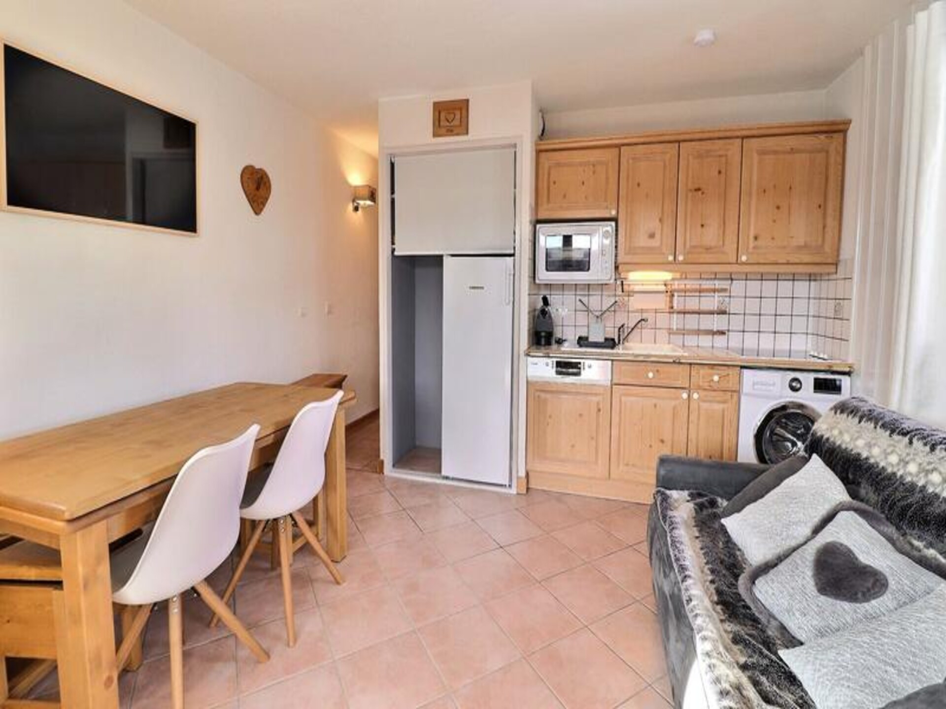 Appartement 6 pers. in Méribel-Mottaret, op 5 min. loopafstand van de piste - foto 14