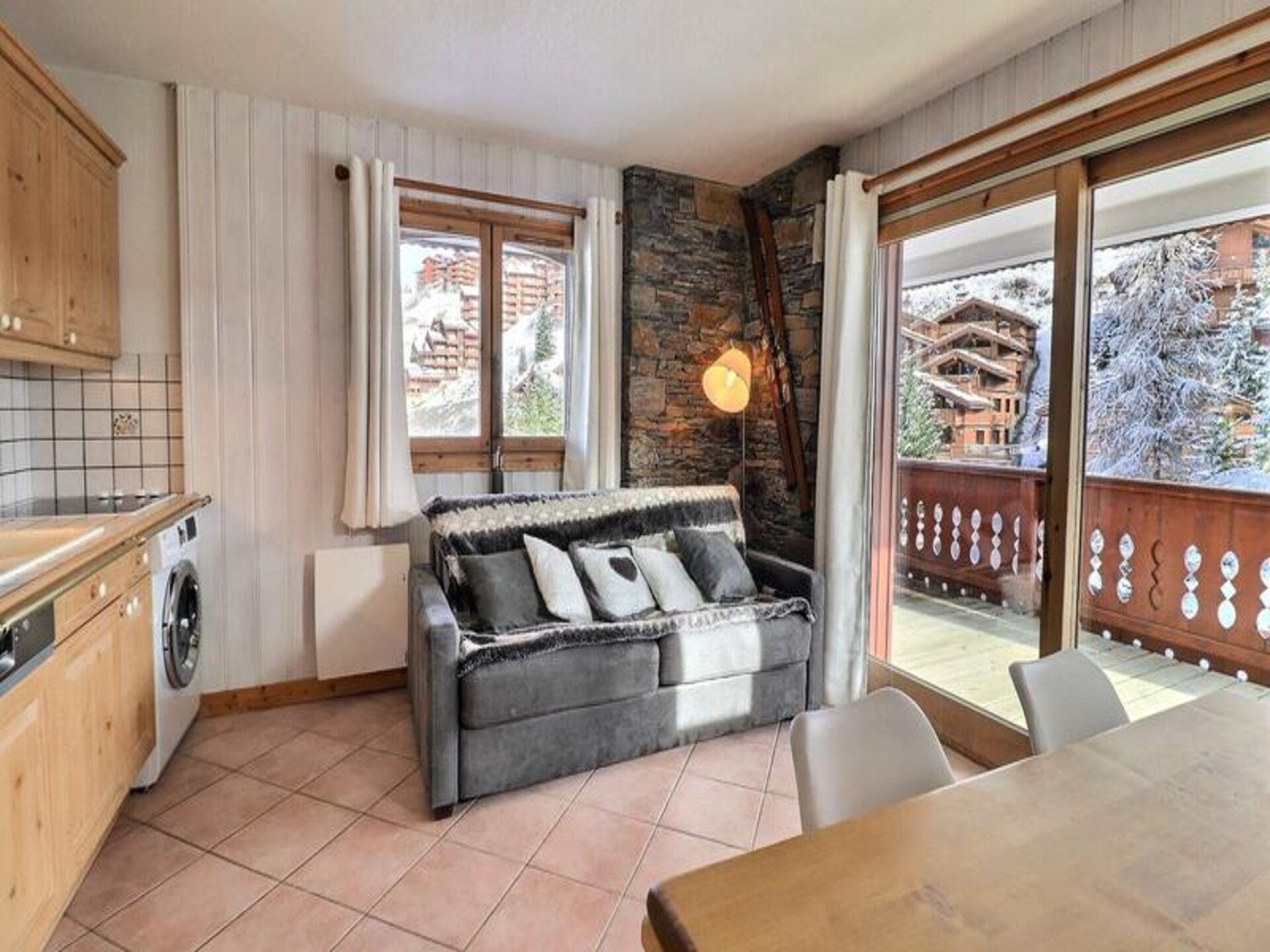 Appartement 6 pers. in Méribel-Mottaret, op 5 min. loopafstand van de piste - foto 19