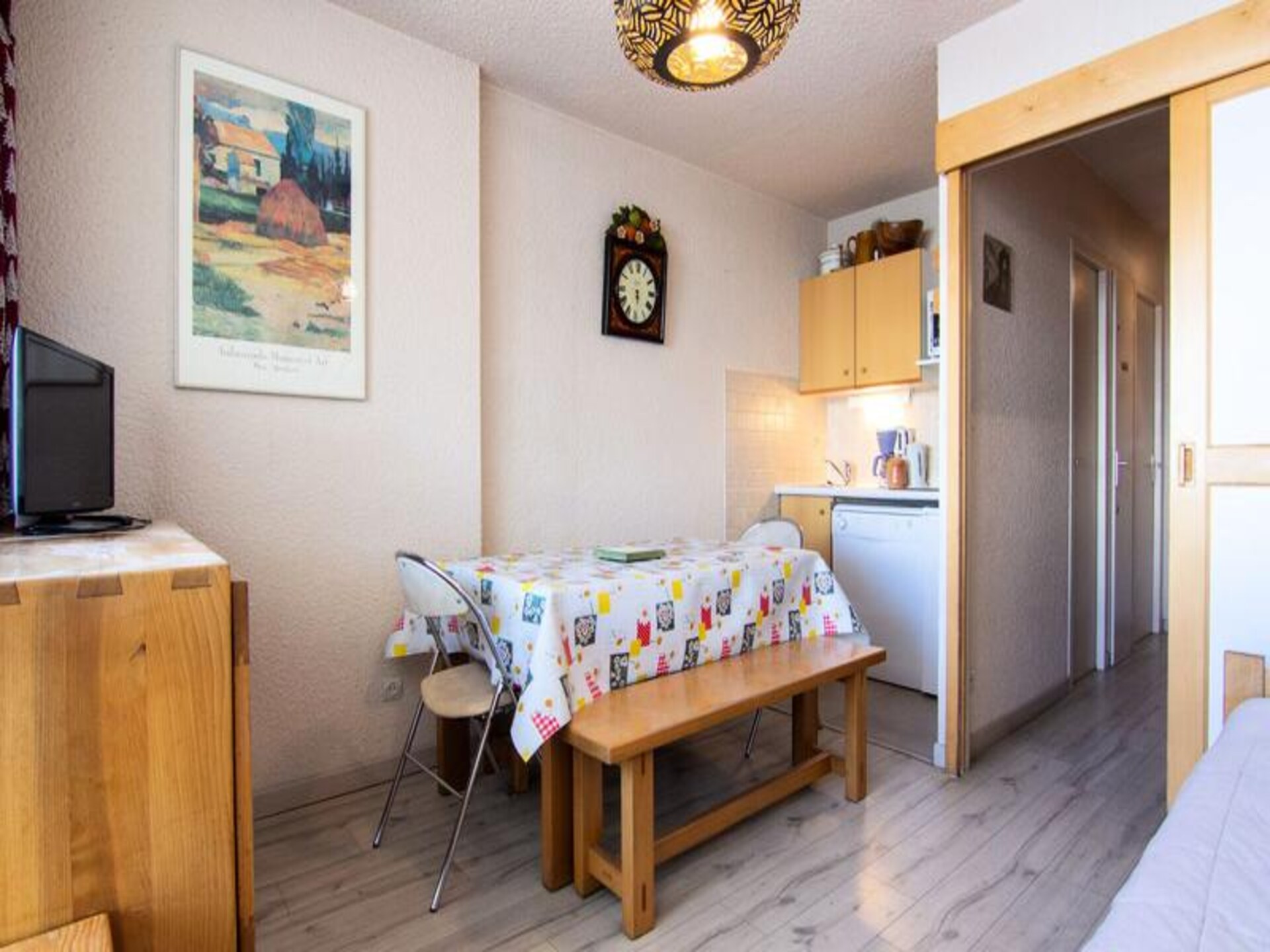 Appartement 6 pers. op de piste in Les Menuires met balkon op het zuiden - foto 11