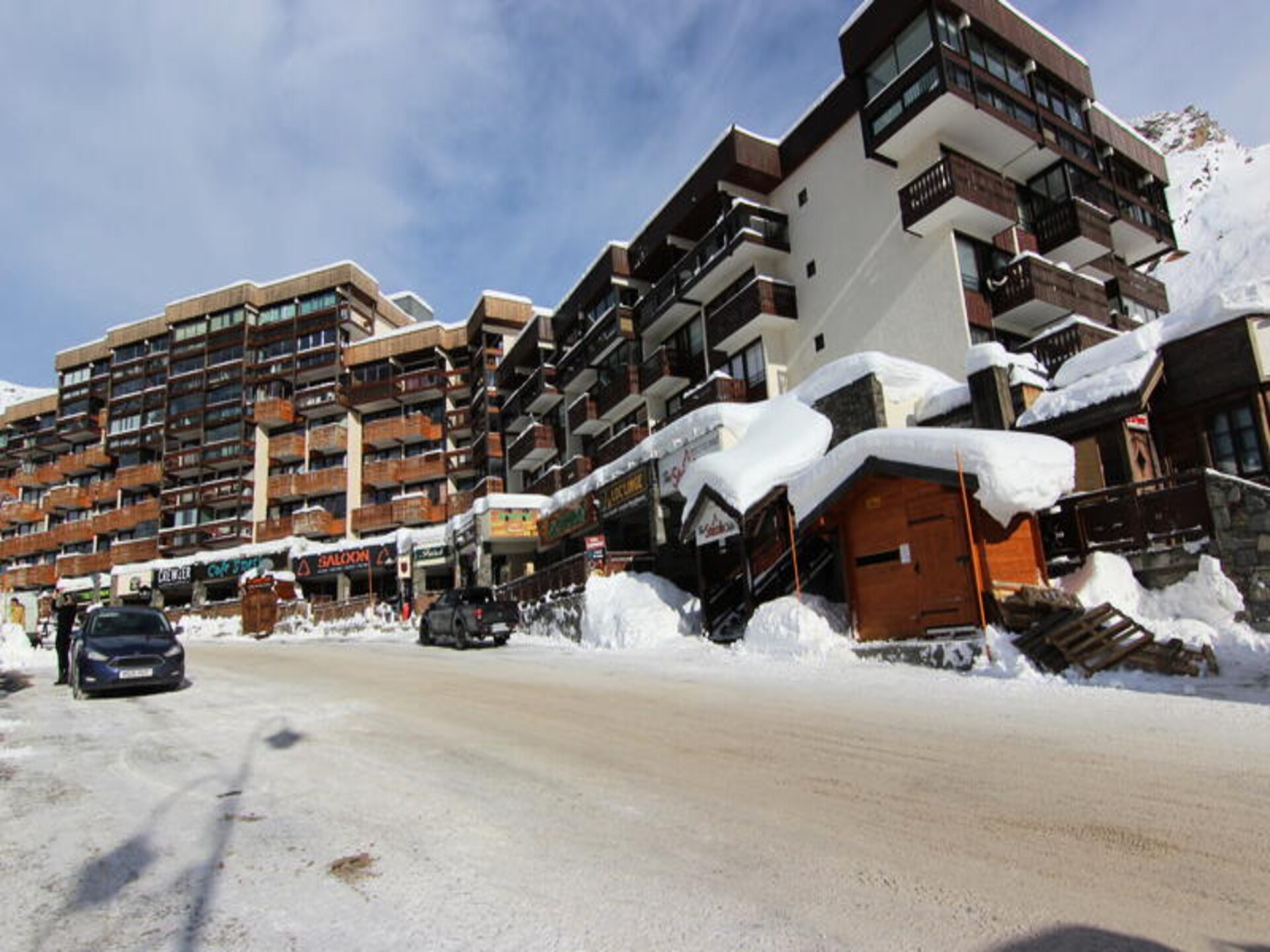 Studio Névés: direct aan de piste in het levendige Val Thorens - foto 1