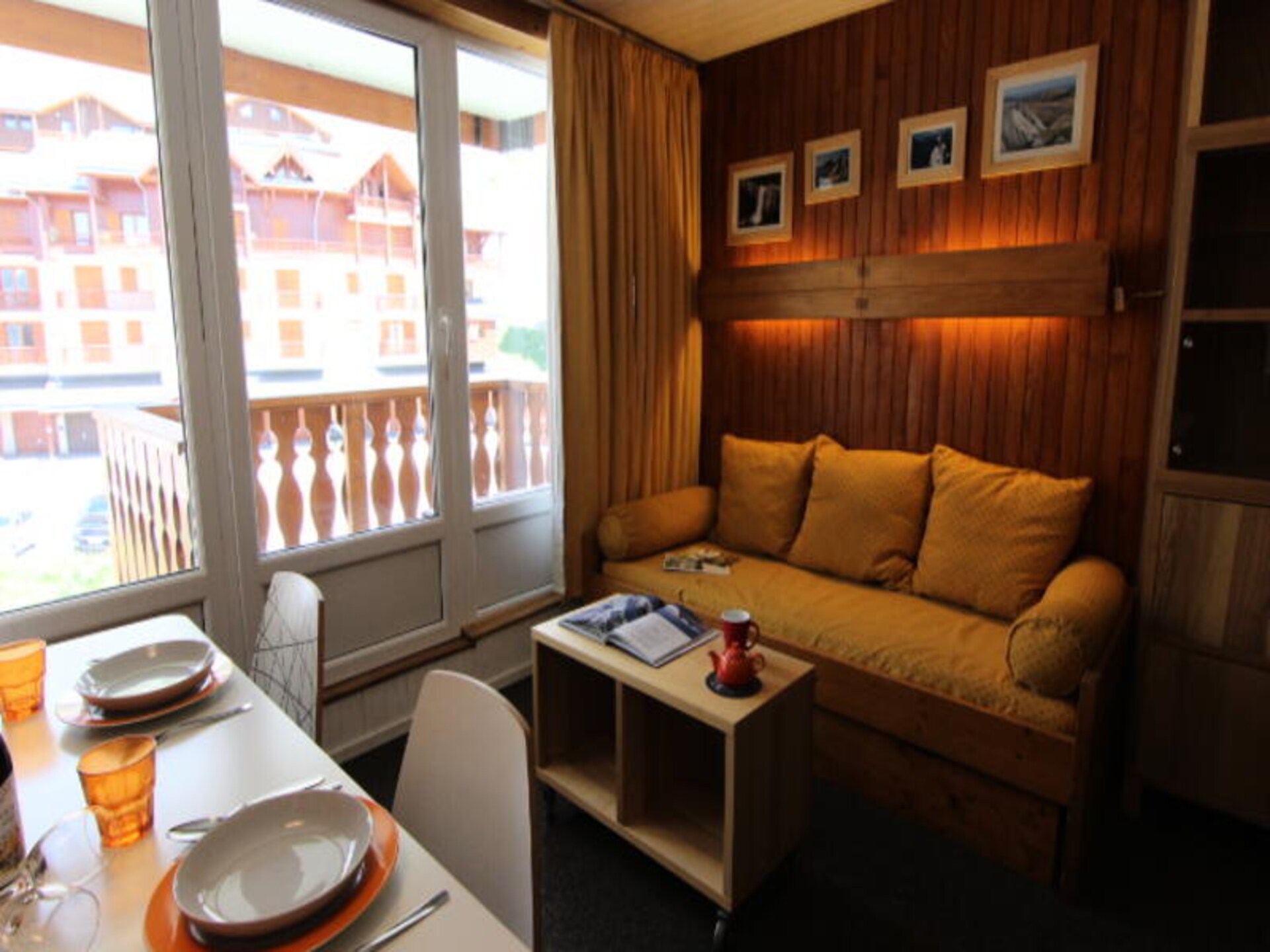 Studio Névés: direct aan de piste in het levendige Val Thorens - foto 10