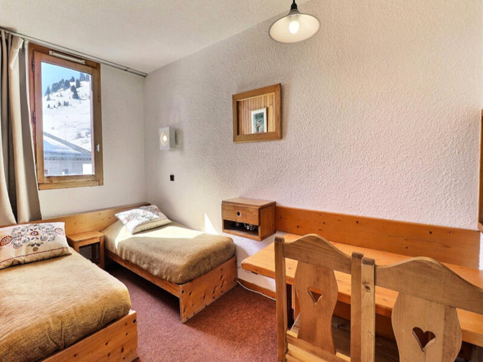 Studio Les Allues direct aan de piste met balkon op het zuiden - foto 18