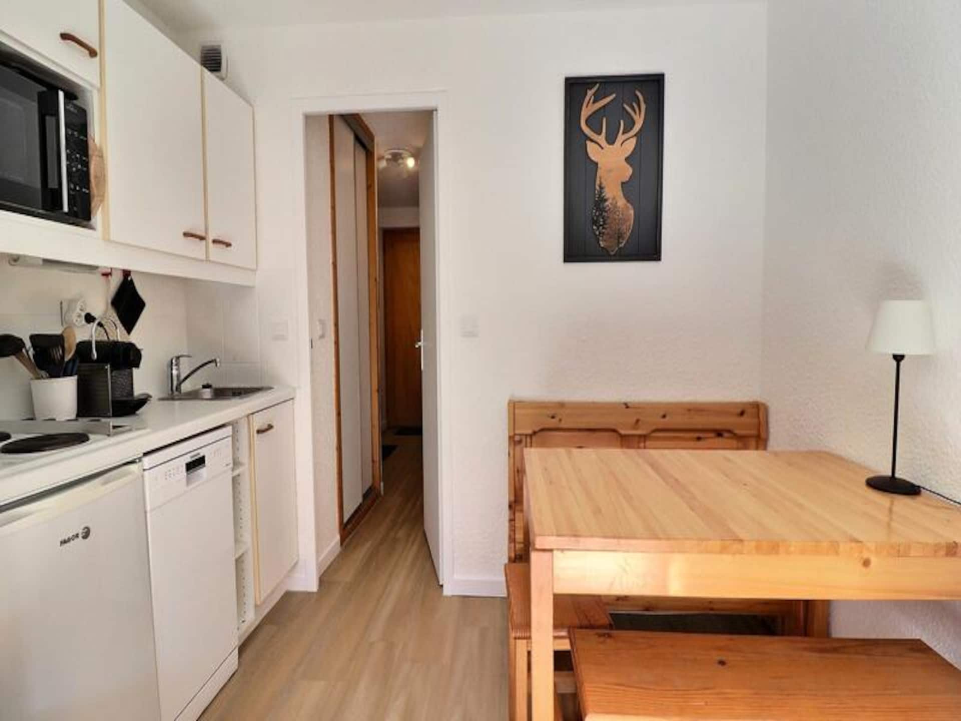 Knusse studio op 100m van de piste met balkon en uitzicht in Les Allues - foto 17