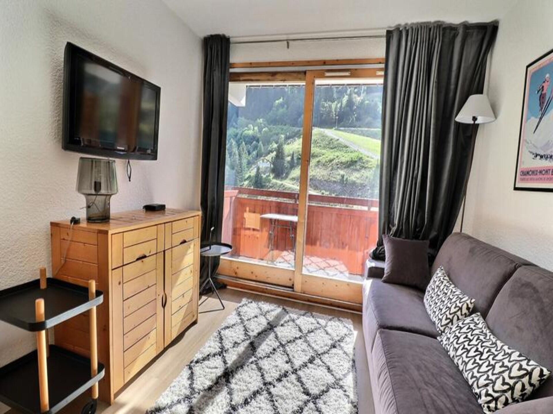 Knusse studio op 100m van de piste met balkon en uitzicht in Les Allues - foto 18
