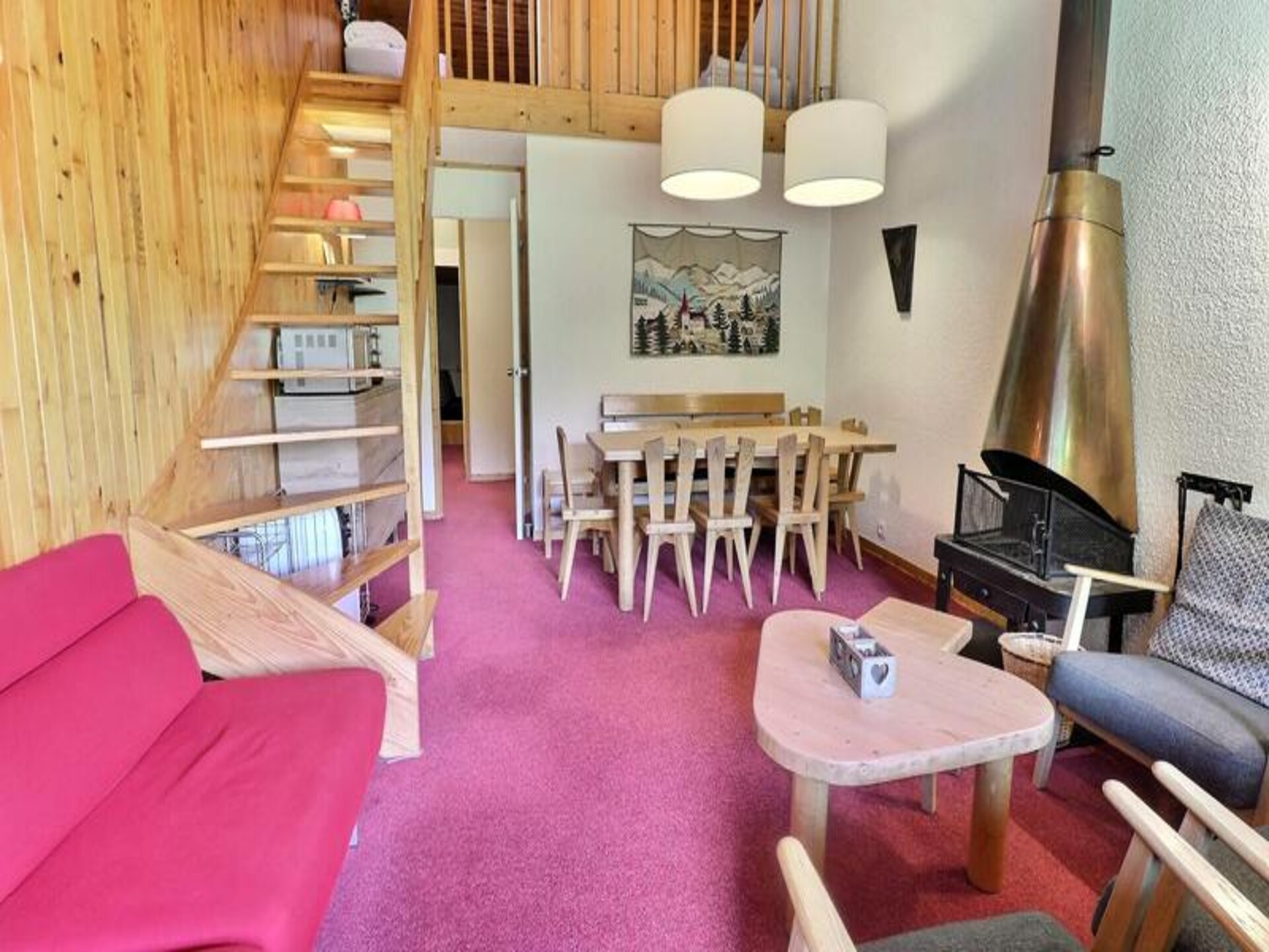 Appartement aan de piste in Les Allues met adembenemend uitzicht - foto 12
