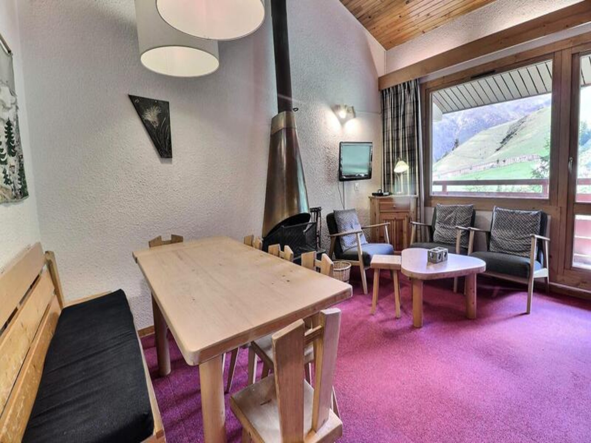 Appartement aan de piste in Les Allues met adembenemend uitzicht - foto 20