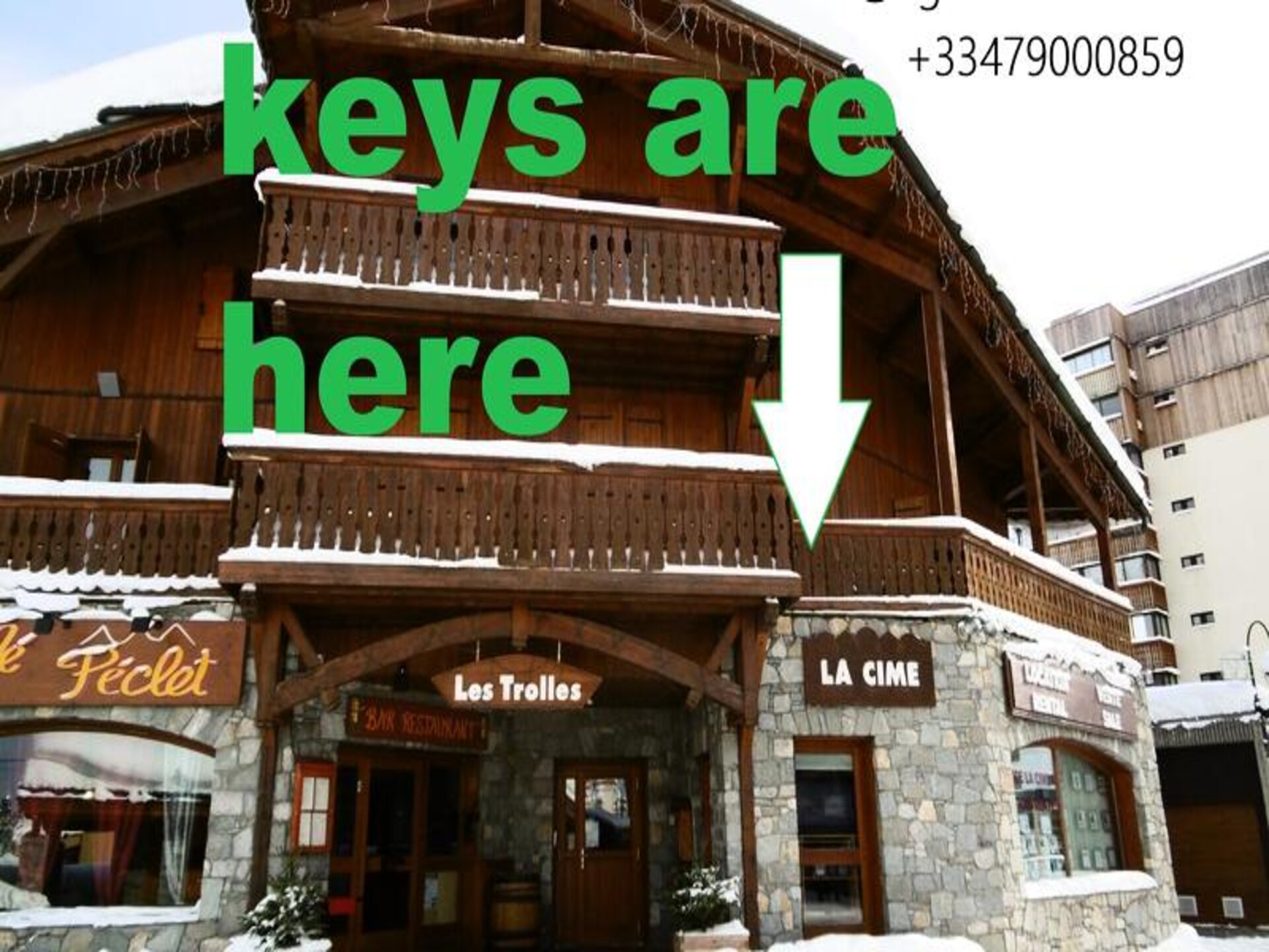 Appartement op 50m van de piste in Val Thorens met zonnig balkon - foto 24